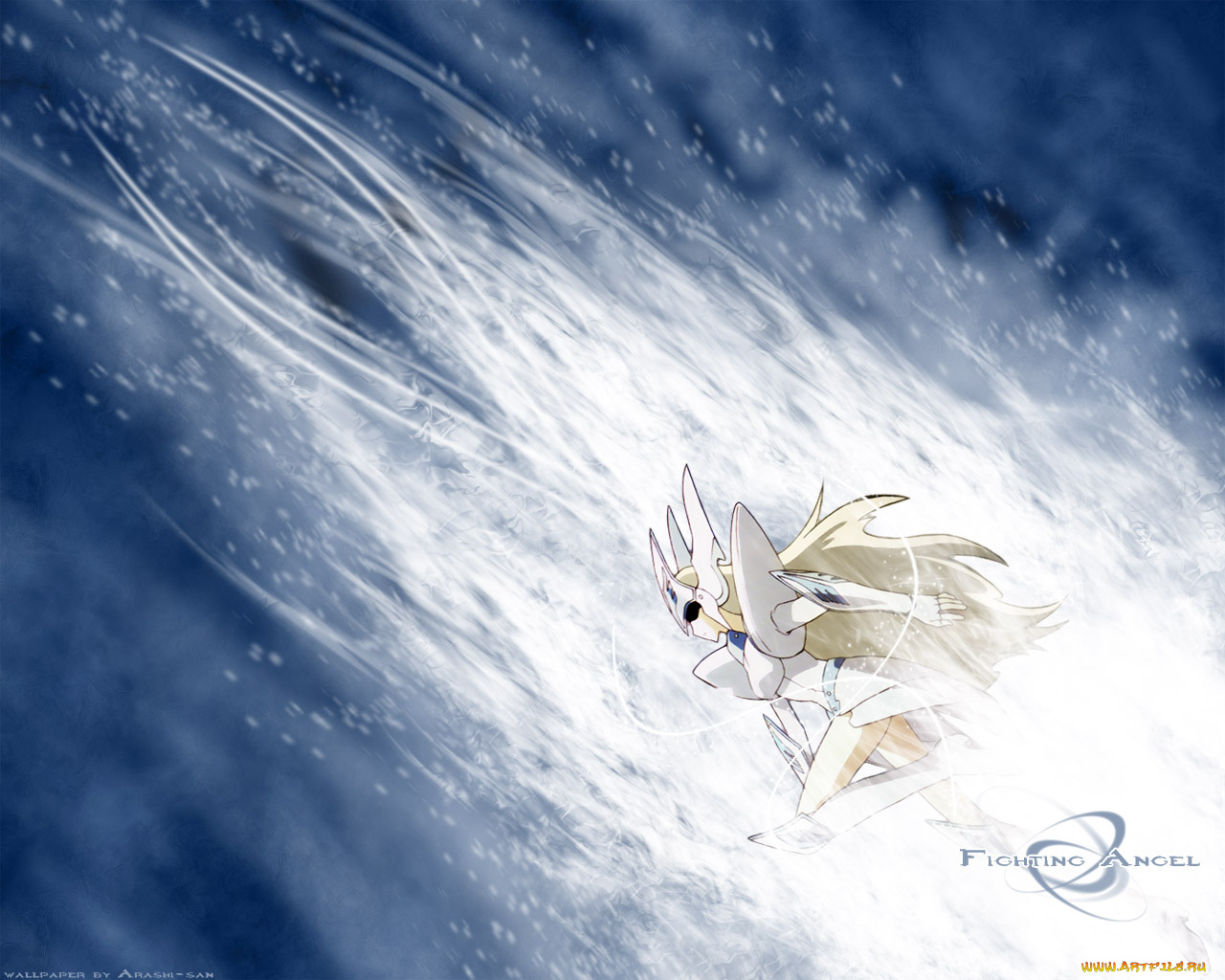 аниме, angelic, layer