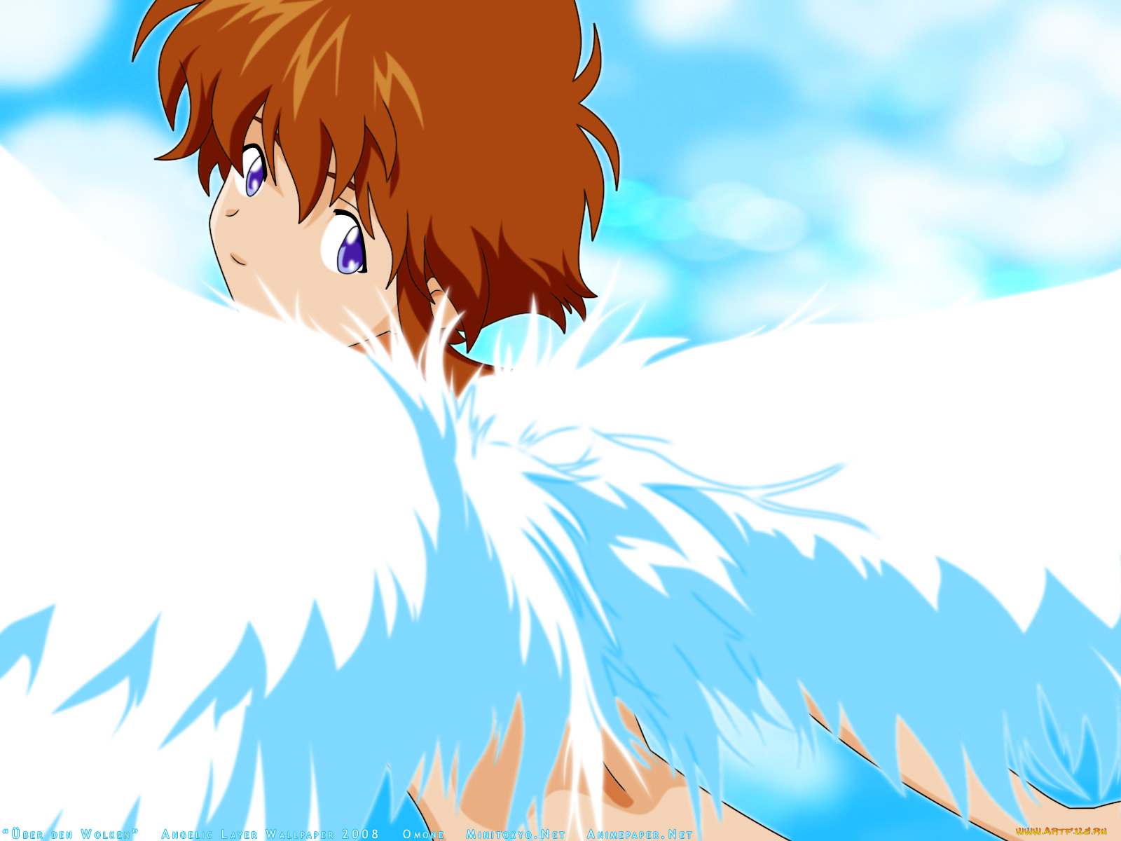 аниме, angelic, layer