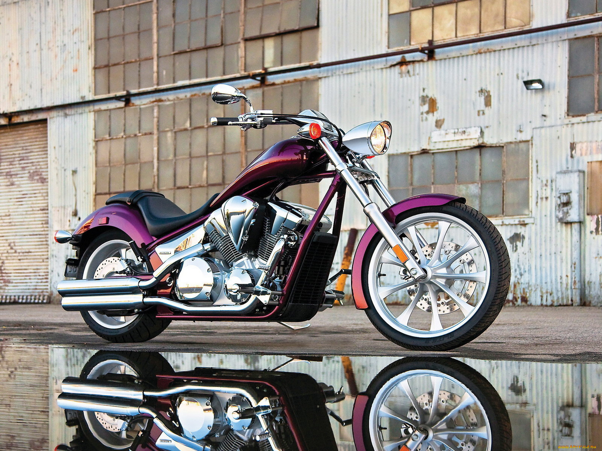2010, honda, fury, мотоциклы