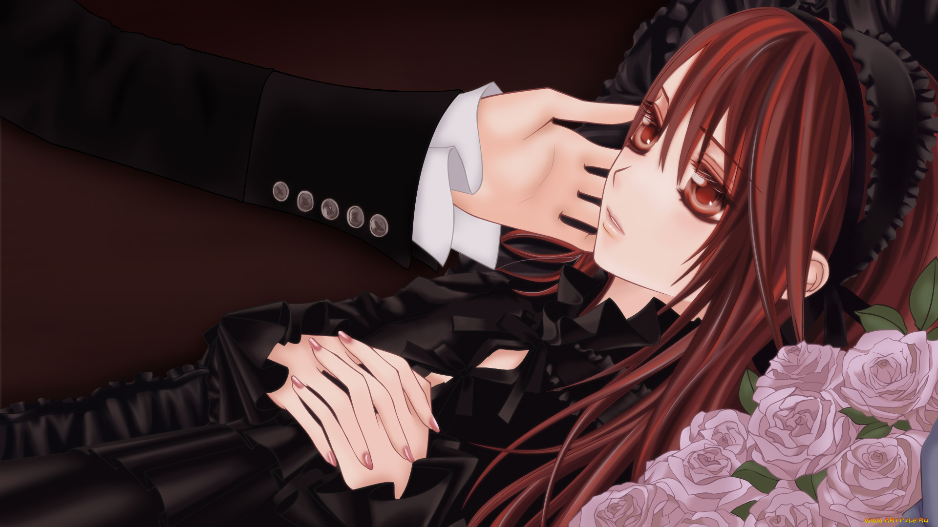 аниме, vampire, knight