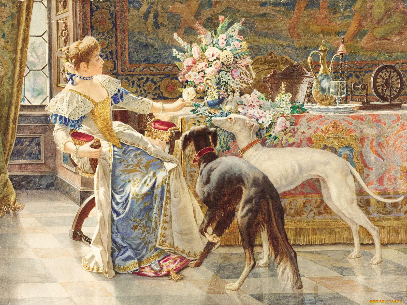 рисованные, живопись