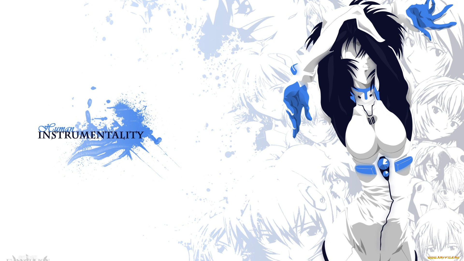 neon, genesis, evangelion, аниме