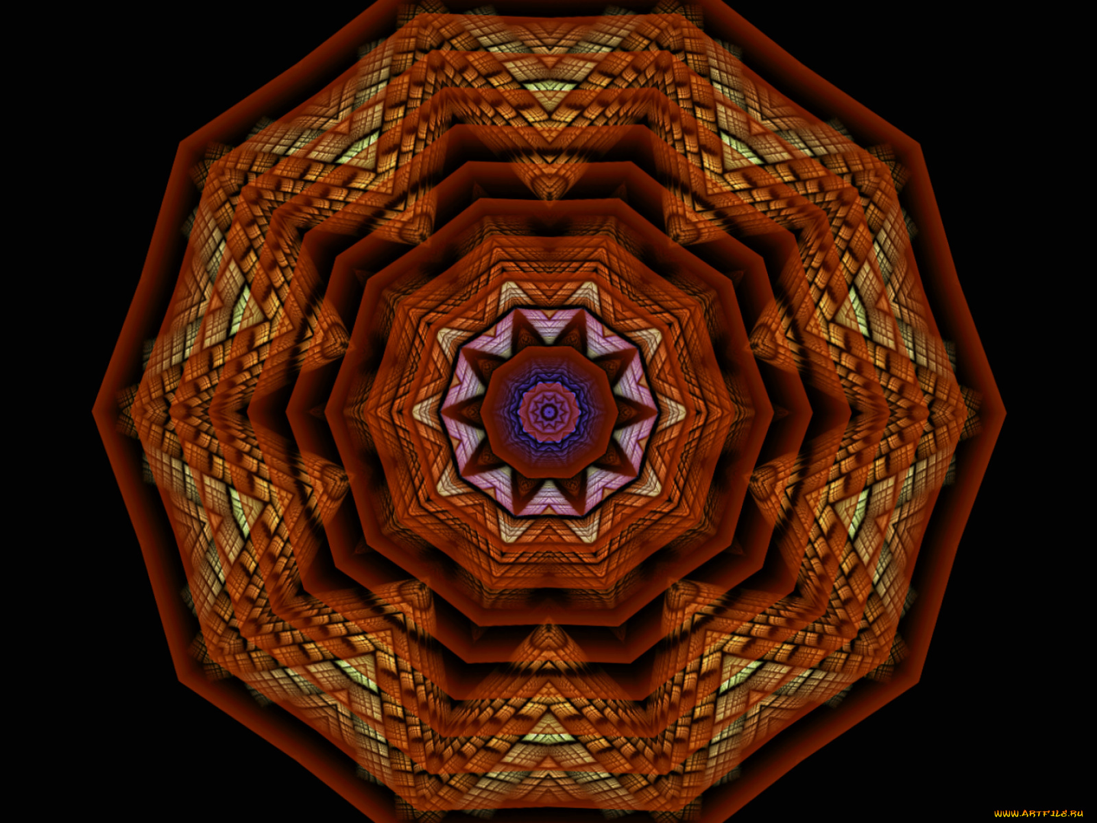 3д, графика, fractal, фракталы, узор, цвета, фон