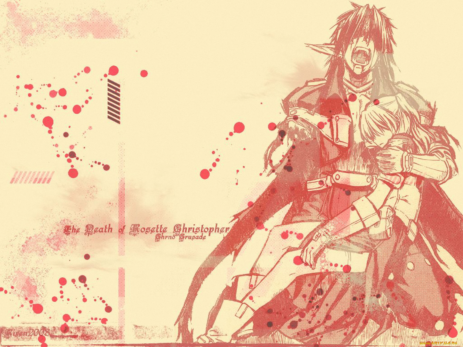 аниме, chrno, crusade, chrono