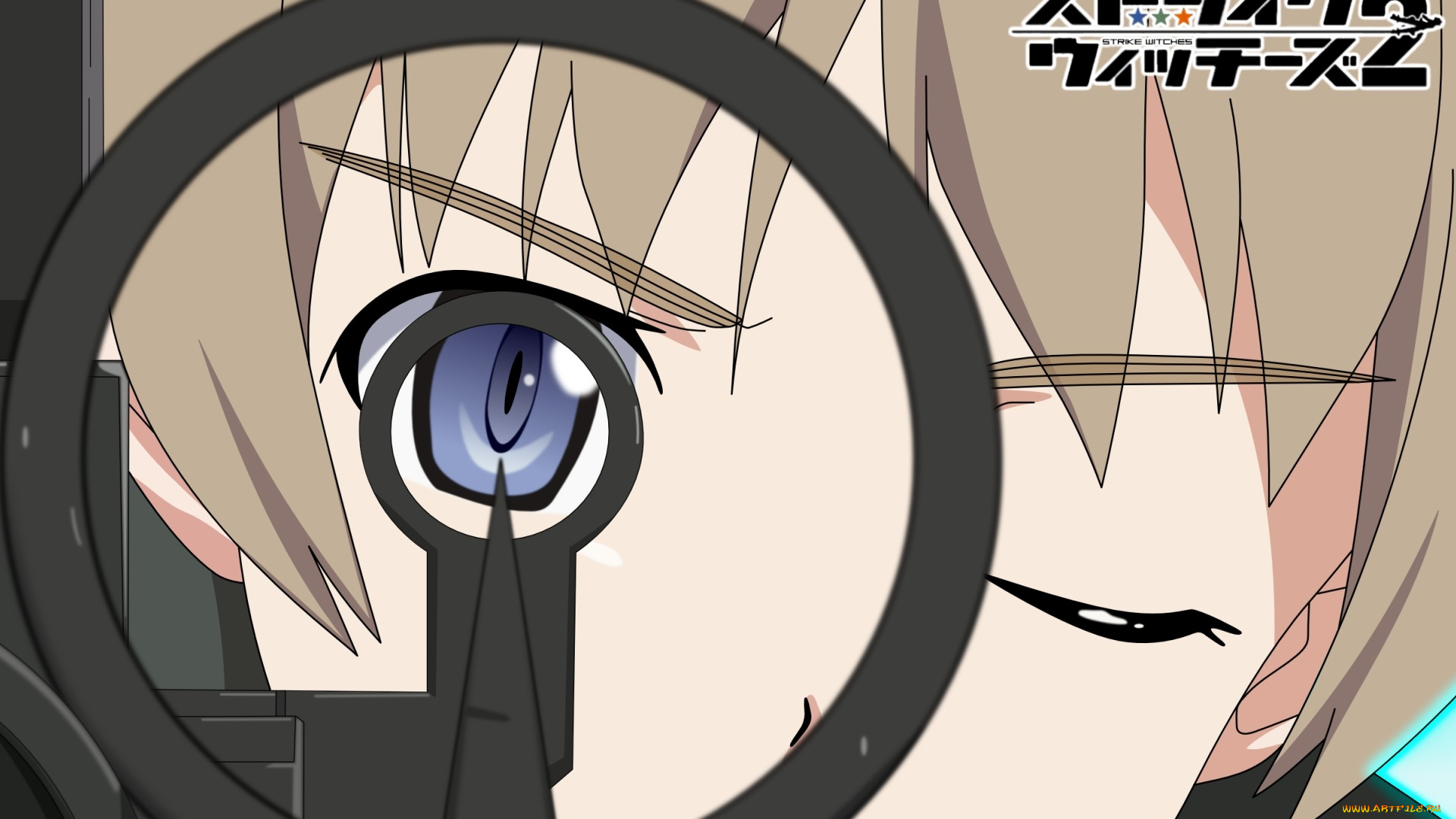 аниме, strike, witches