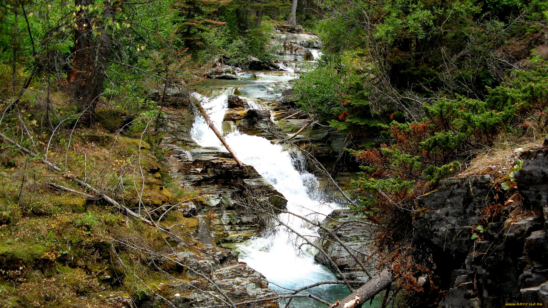 природа, реки, озера, национальный, парк, glacier