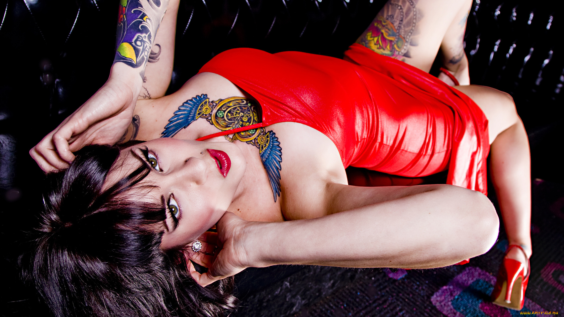 -Unsort, Брюнетки, Шатенки, девушки, unsort, брюнетки, шатенки, тату