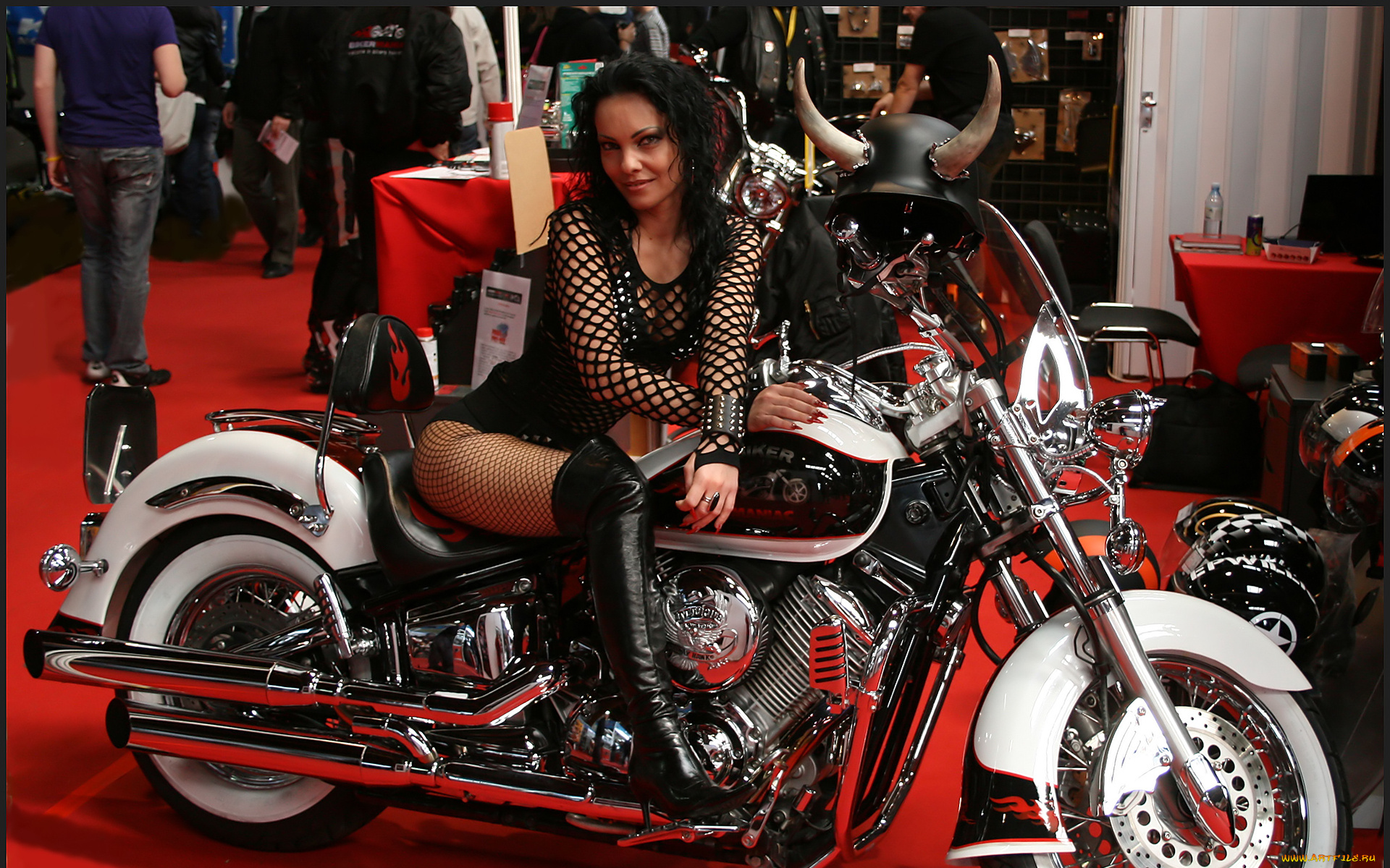 мотоциклы, мото, девушкой, сапоги