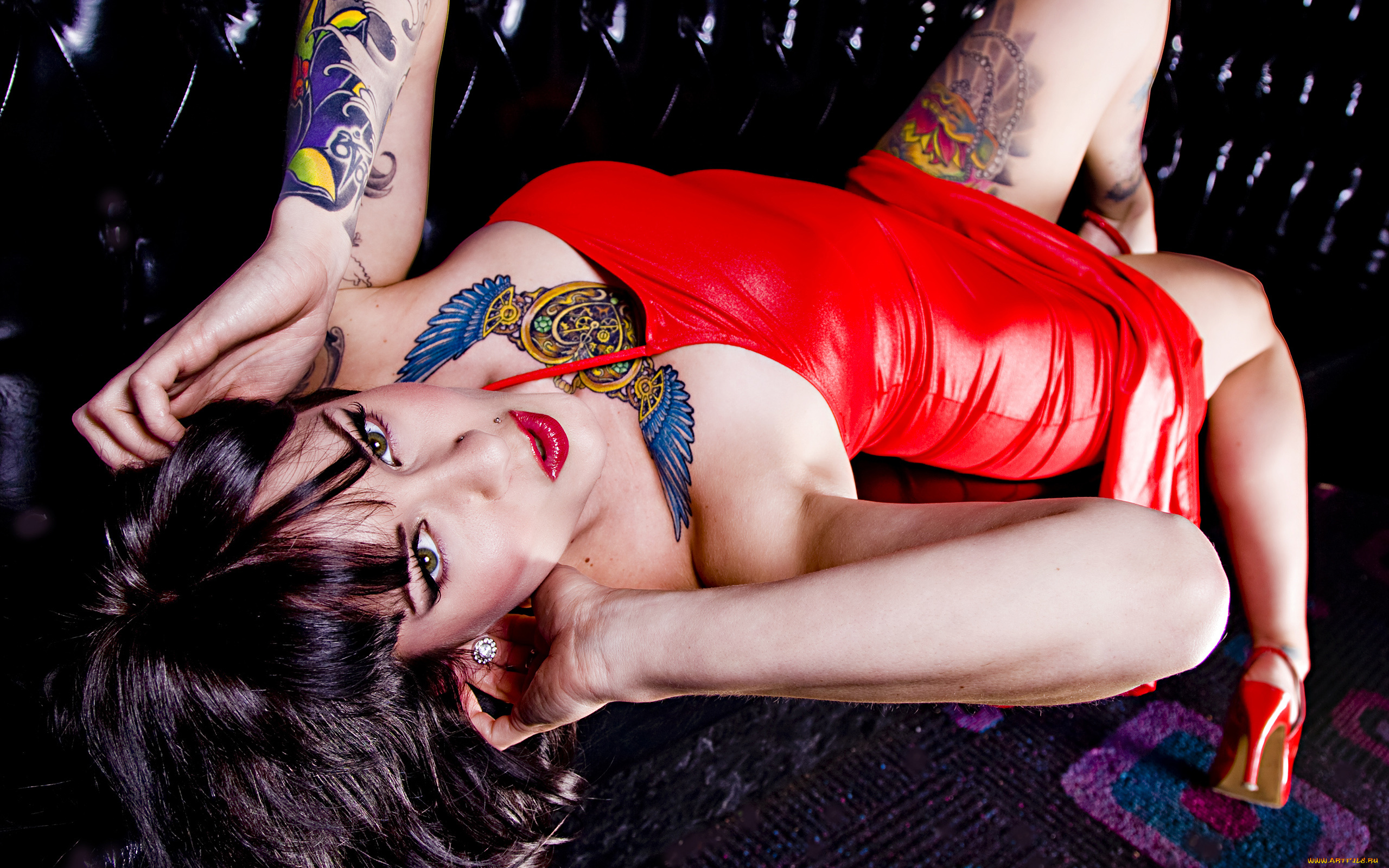 -Unsort, Брюнетки, Шатенки, девушки, unsort, брюнетки, шатенки, тату