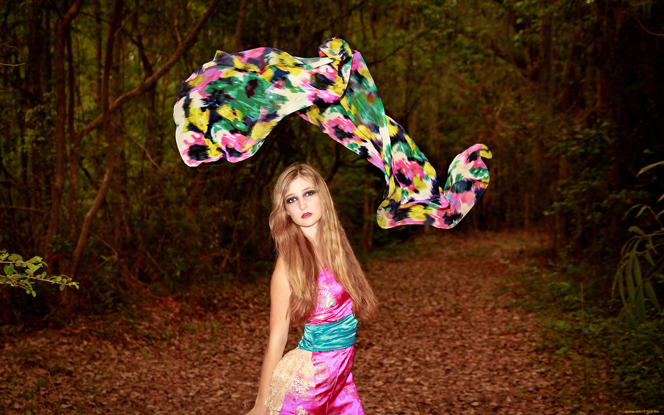 -Unsort, Креатив, девушки, unsort, креатив, лес