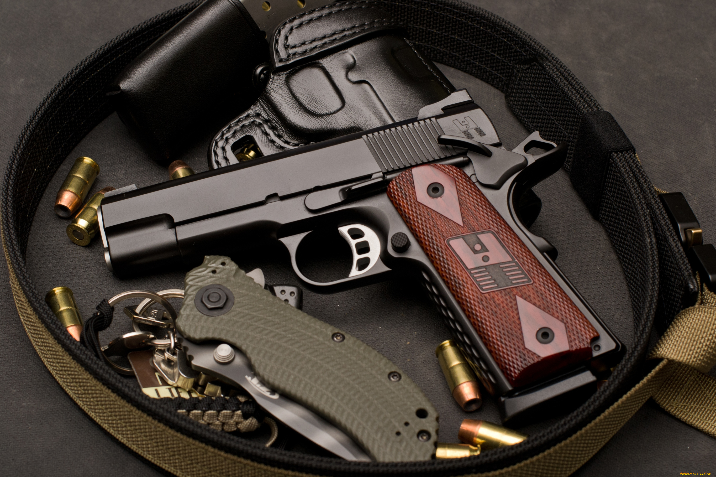 оружие, пистолеты, пистолет, нож, пули