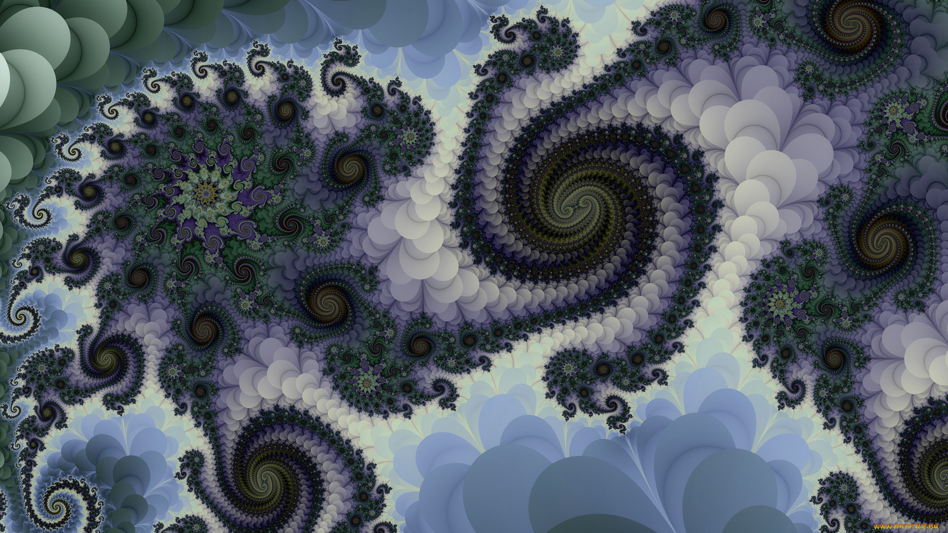 3д, графика, fractal, , фракталы, узор, фон, цвета