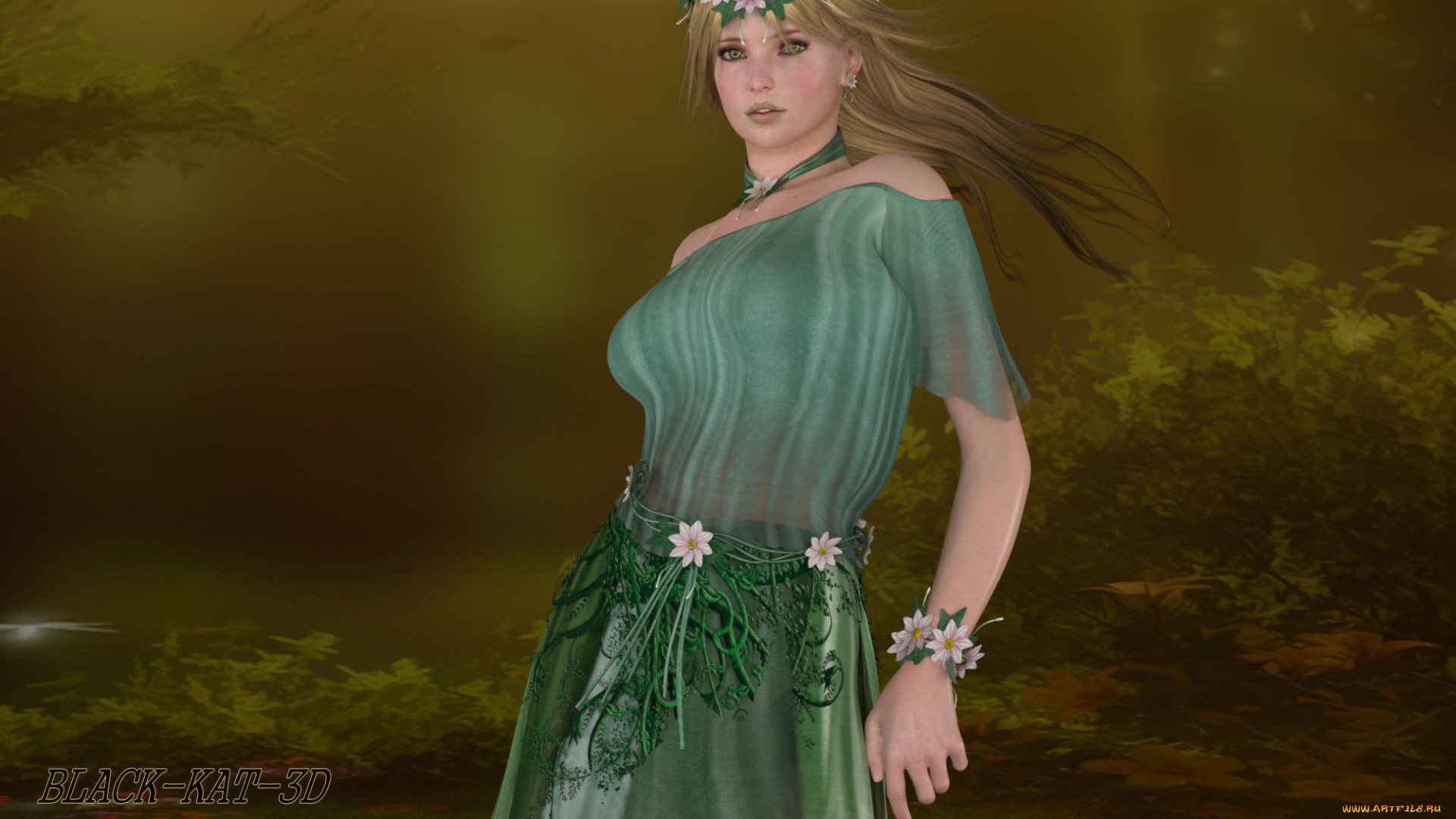 3д, графика, people, , люди, взгляд, девушка