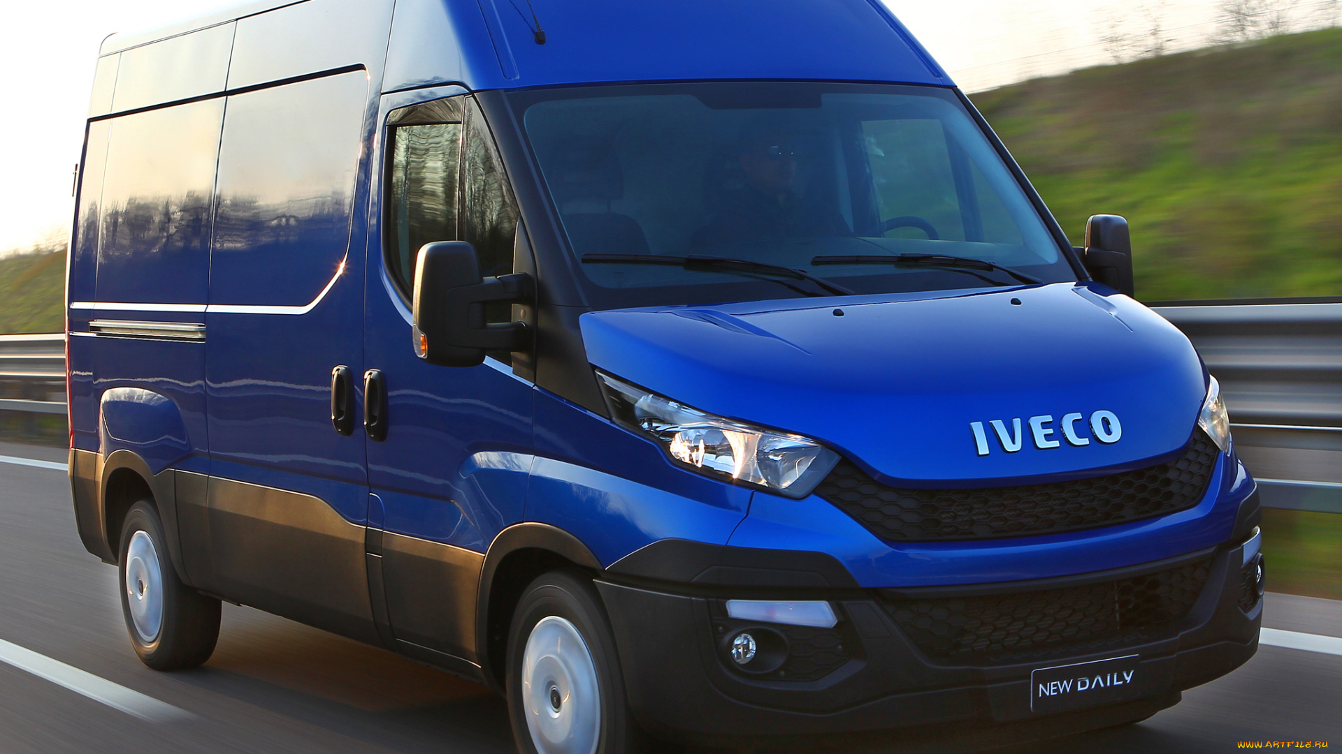 автомобили, iveco, синий, 2014, van, daily
