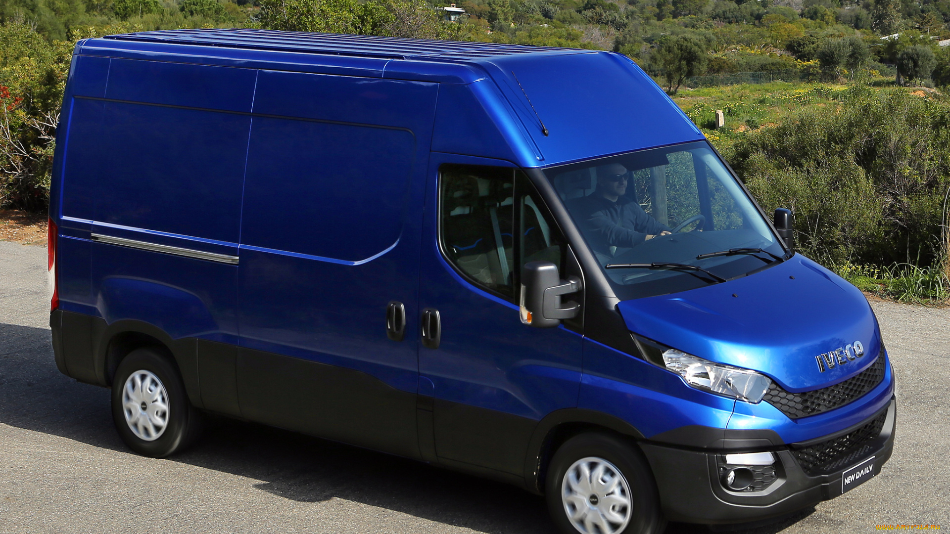 автомобили, iveco, синий, 2014, van, daily