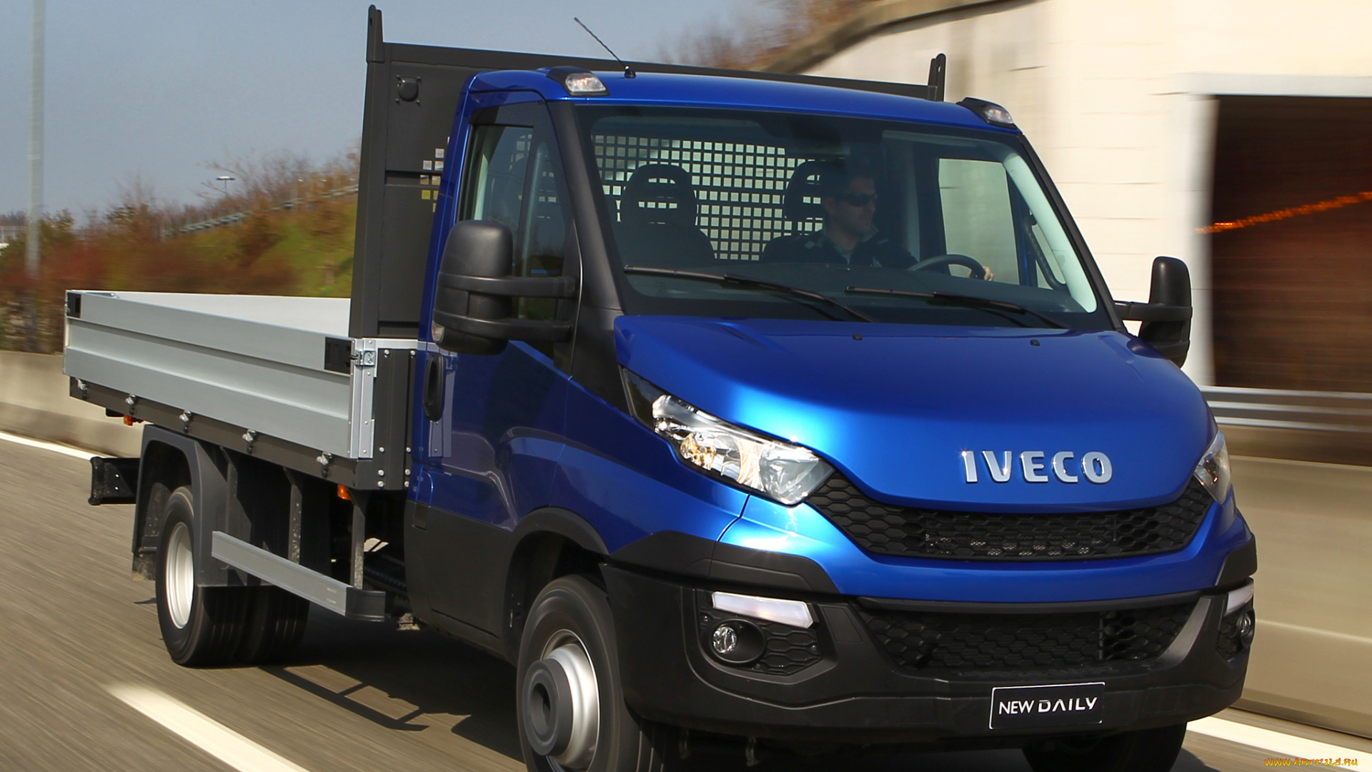 автомобили, iveco, синий, 2014г, cab, chassis, daily, 35