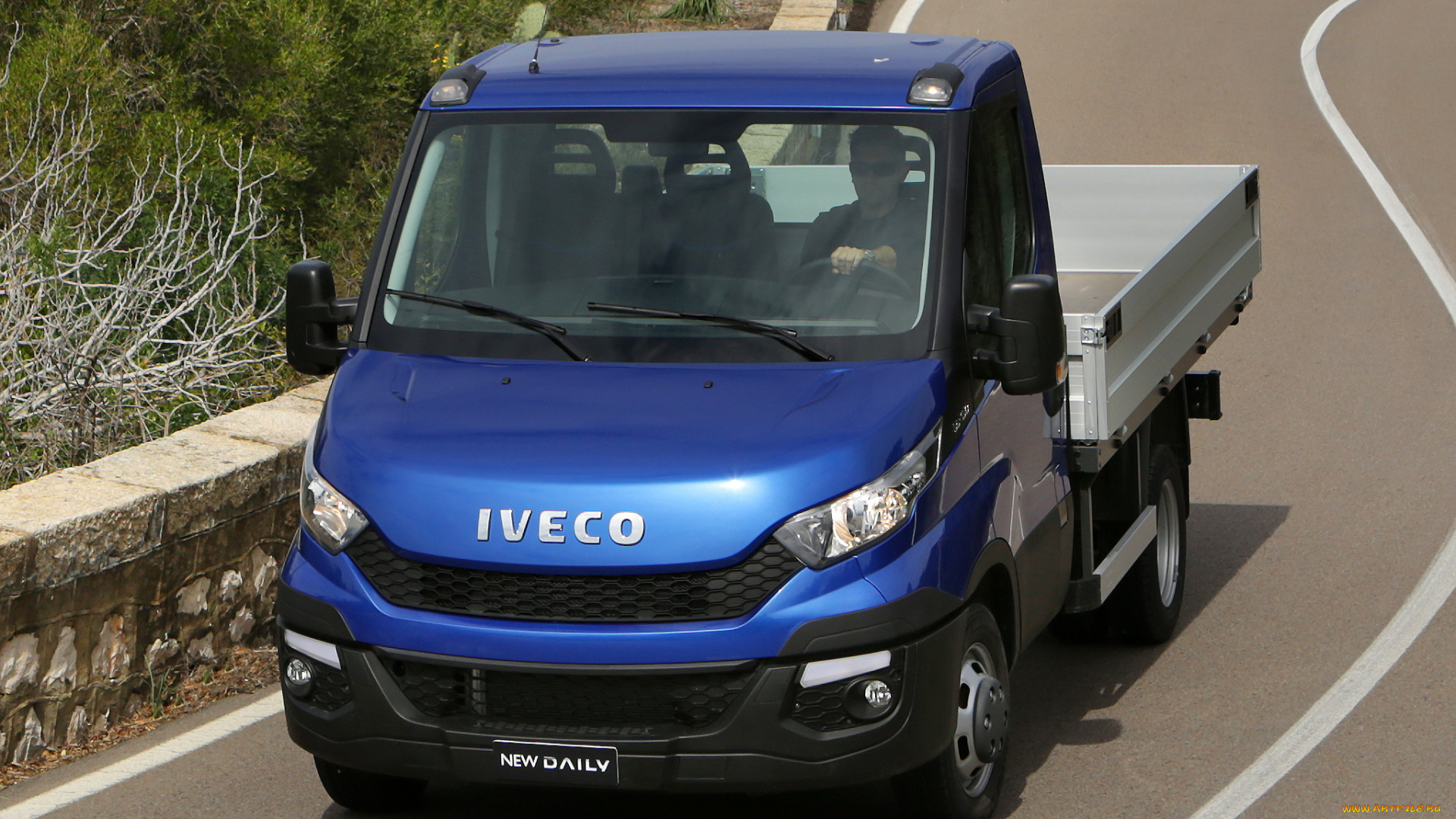 автомобили, iveco, синий, 2014г, cab, chassis, daily, 35