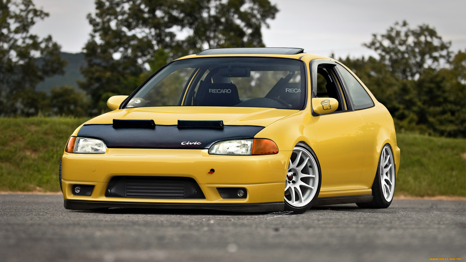 автомобили, виртуальный, тюнинг, honda