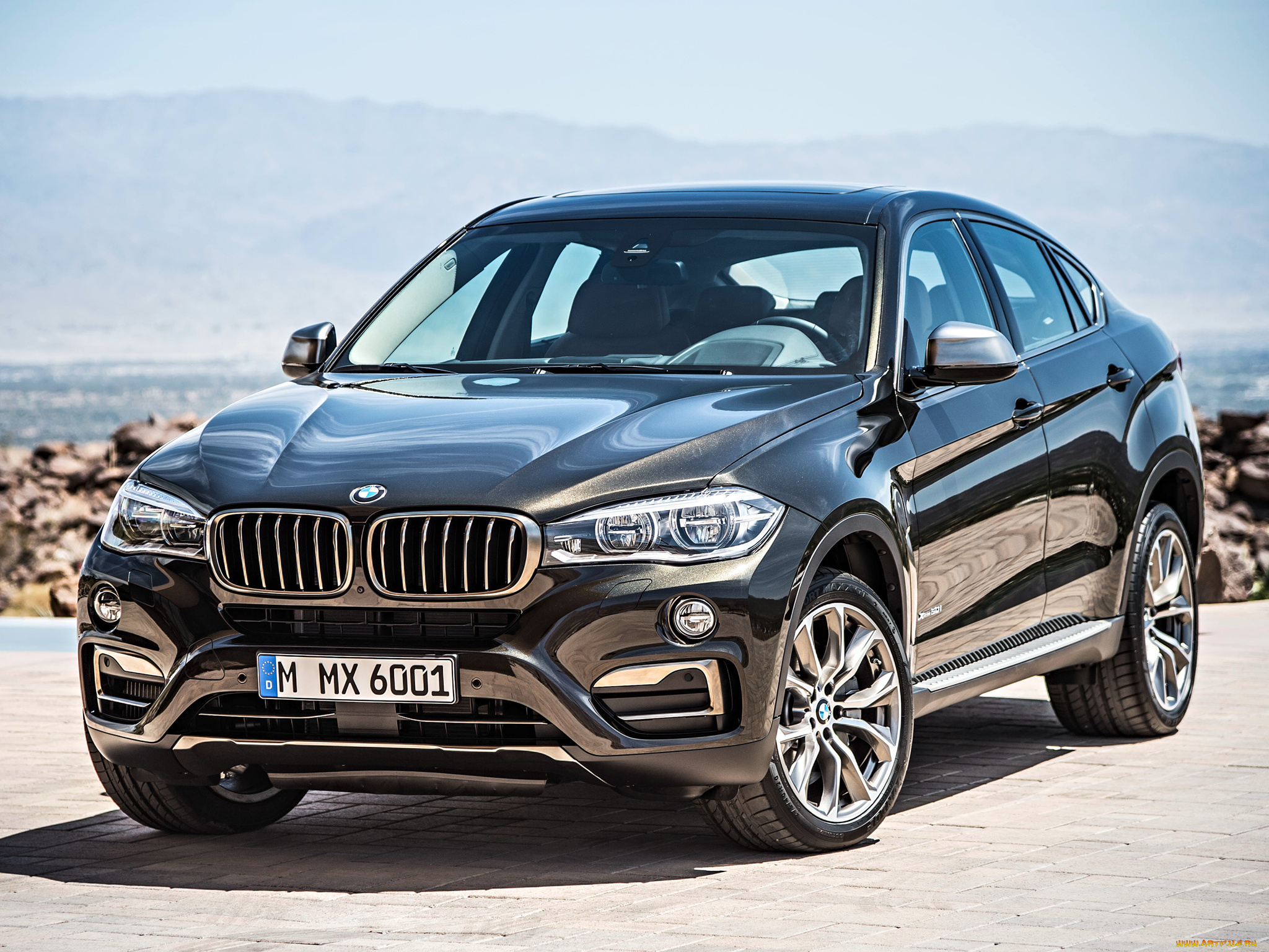 автомобили, bmw, x6, xdrive50i, f16, 2014г, темный
