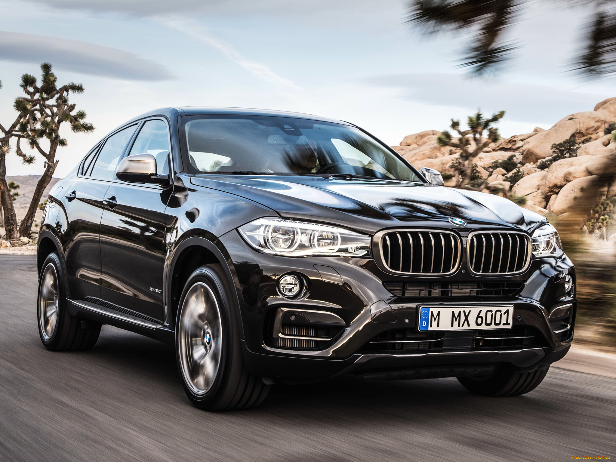 автомобили, bmw, x6, xdrive50i, f16, 2014г, темный