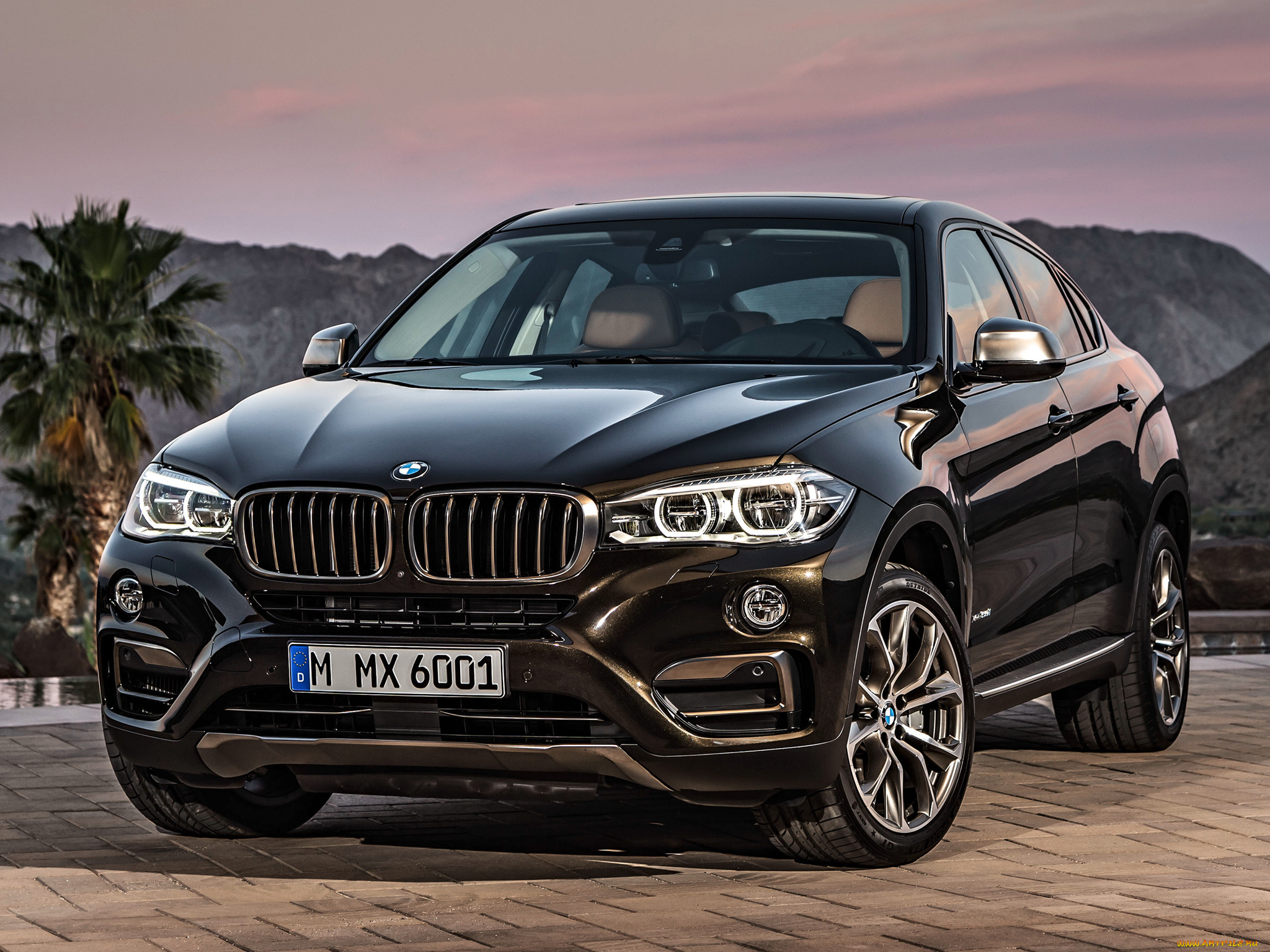 автомобили, bmw, x6, xdrive50i, f16, 2014г, темный