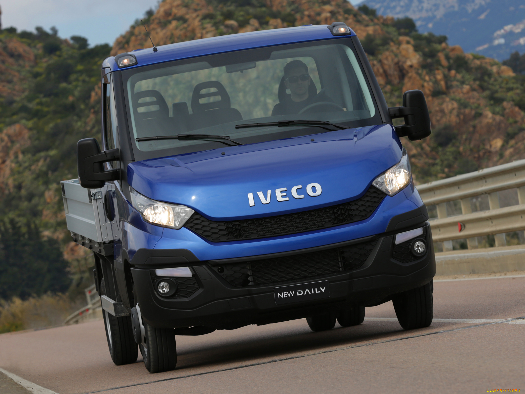 автомобили, iveco, синий, 2014г, cab, chassis, daily, 35