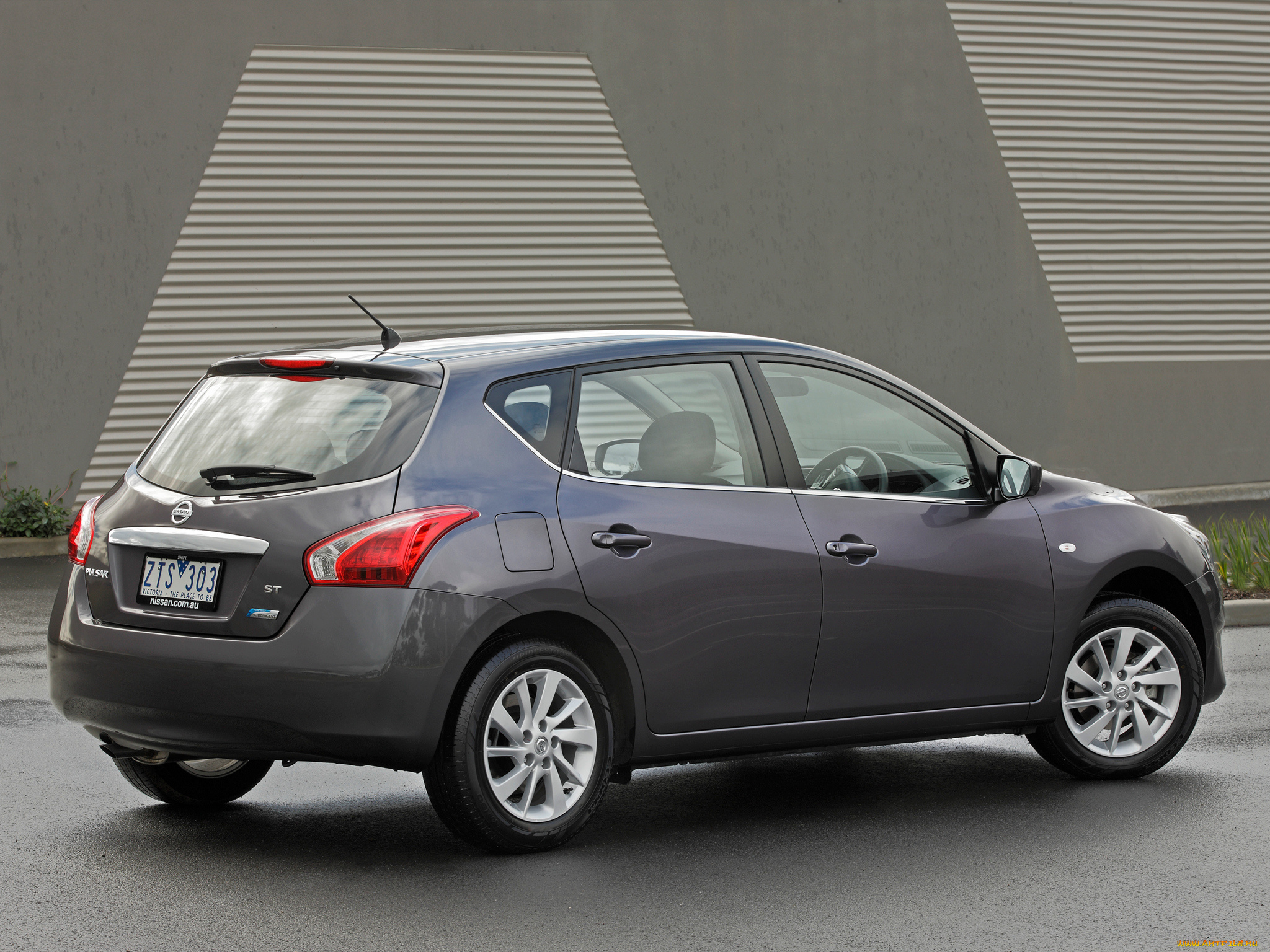 автомобили, nissan, datsun, pulsar, hatch, au-spec, nb17, темный