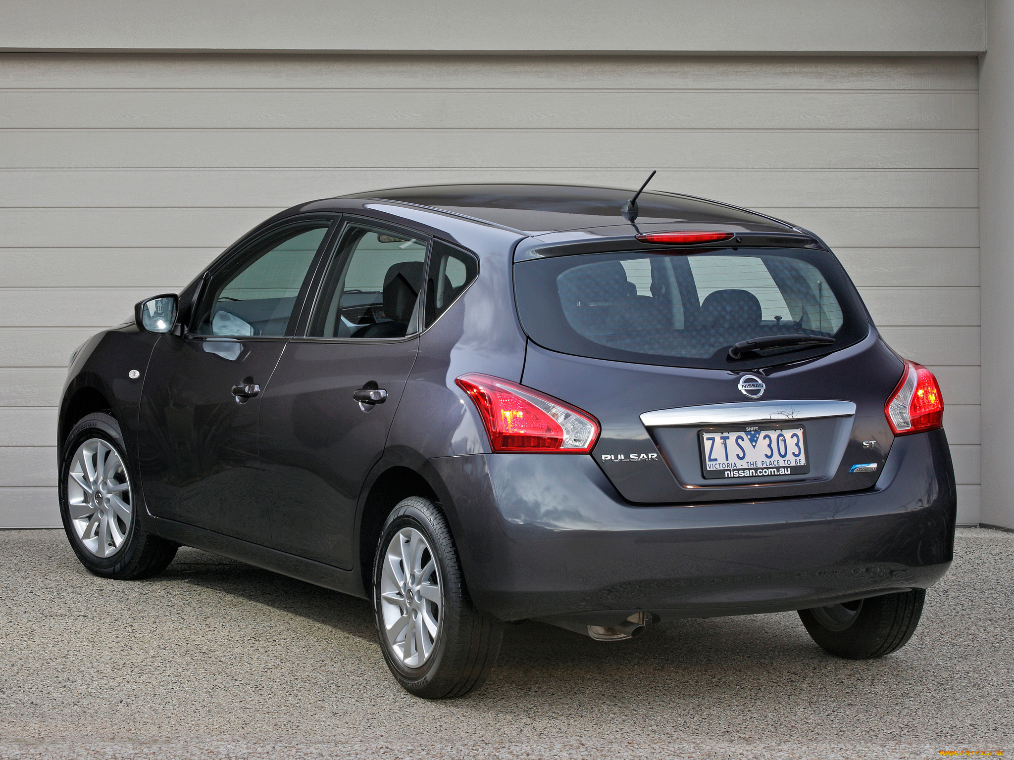 автомобили, nissan, datsun, pulsar, hatch, au-spec, nb17, темный