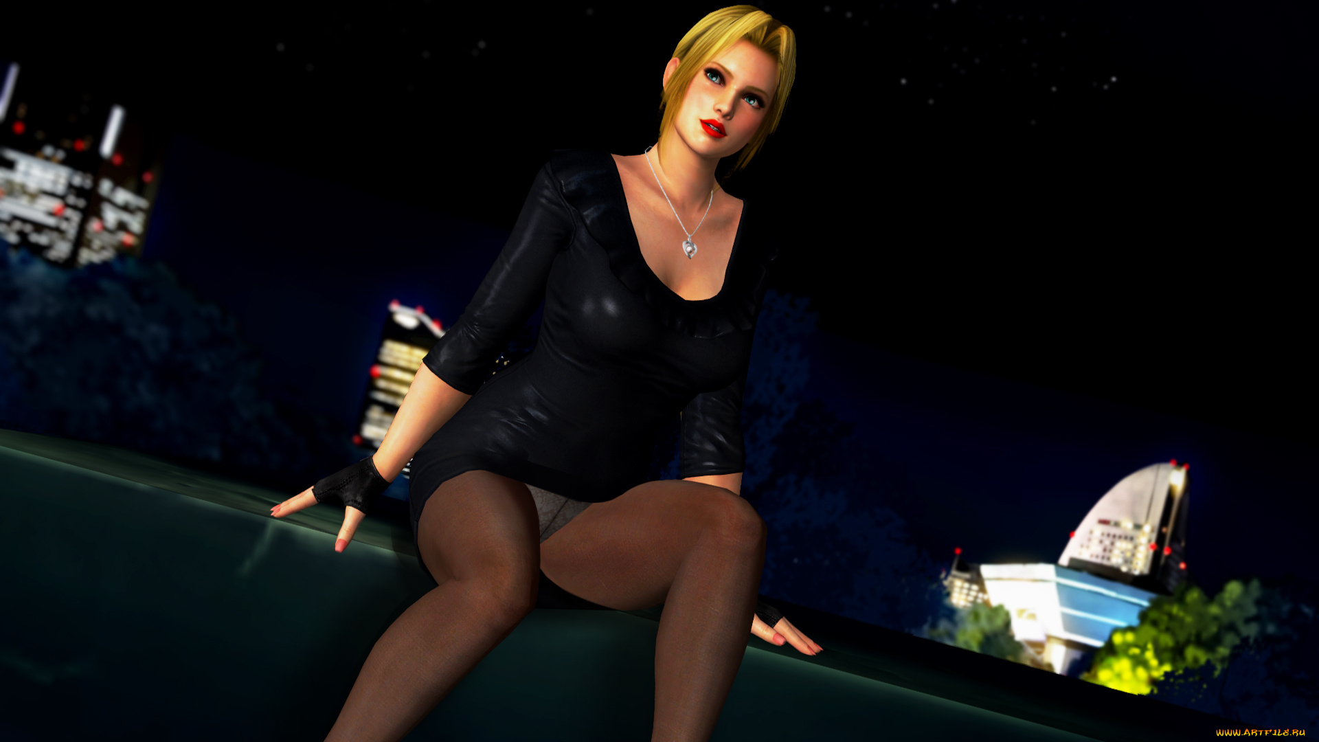 3д, графика, фантазия, , fantasy, фон, девушка, взгляд