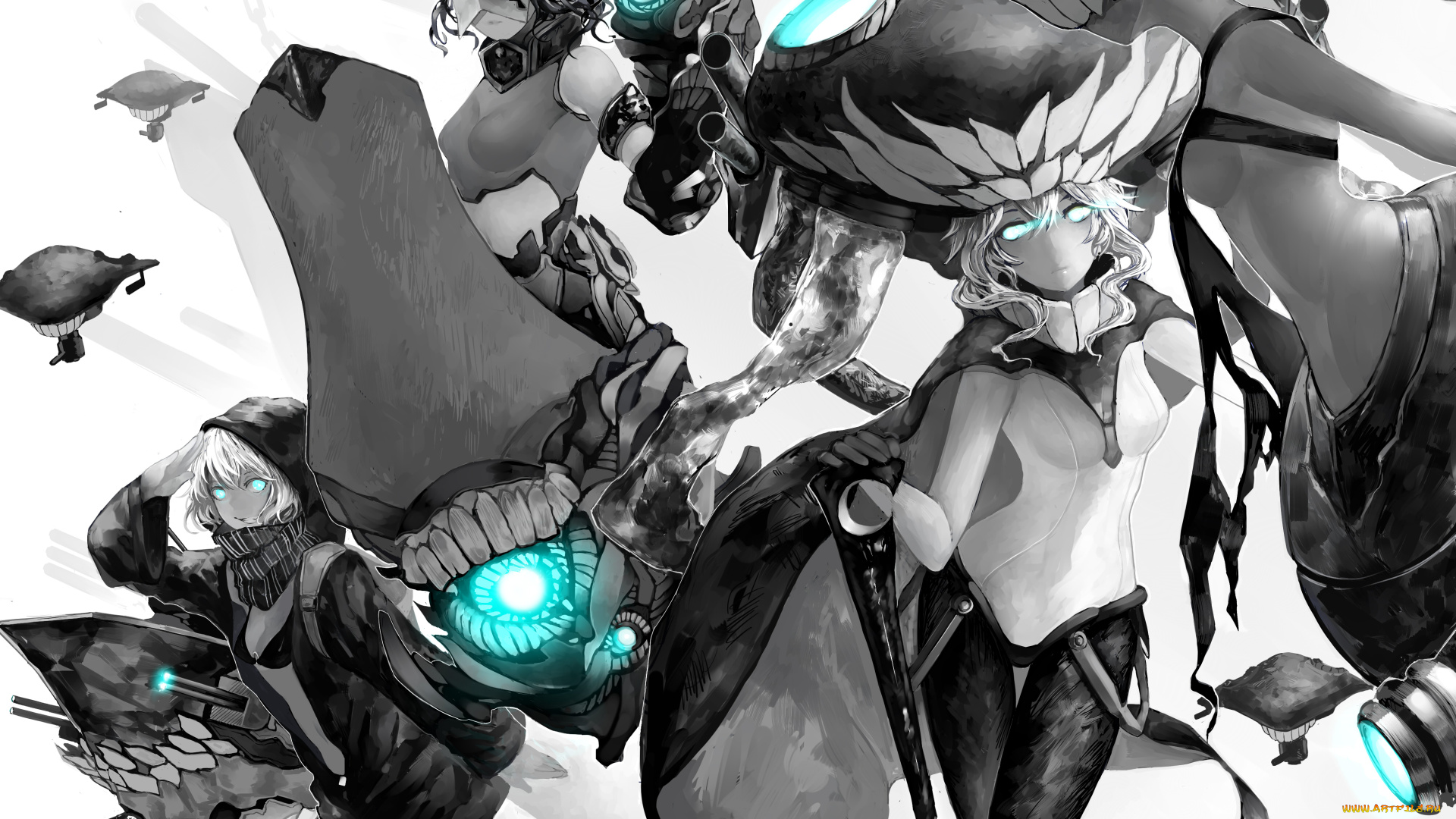 аниме, kantai, collection, nesi, существа, арт, kantai, collection, wo-class, aircraft, carrier, tagme, character, chi-class, torpedo, cruiser, re-class, battleship