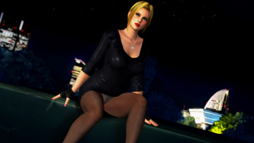 обоя 3д графика, фантазия , fantasy, фон, девушка, взгляд