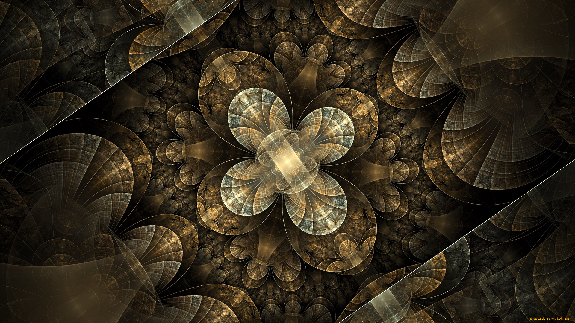 3д, графика, фракталы, , fractal, узор, фон, цвета