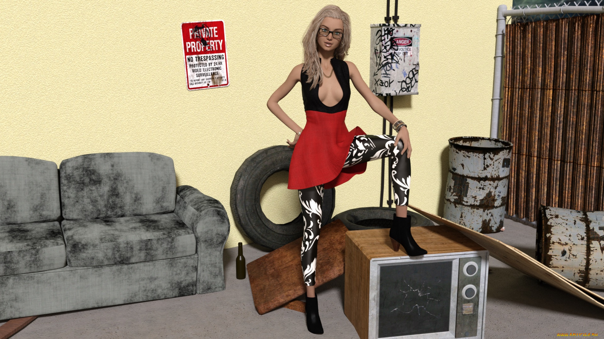 3д, графика, люди, , people, девушка, взгляд, фон