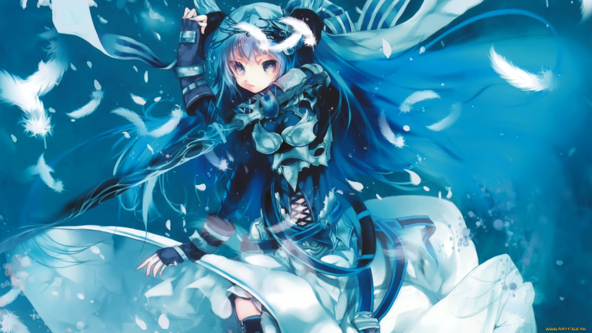 аниме, kaku-san-sei, million, arthur, девочка, броня