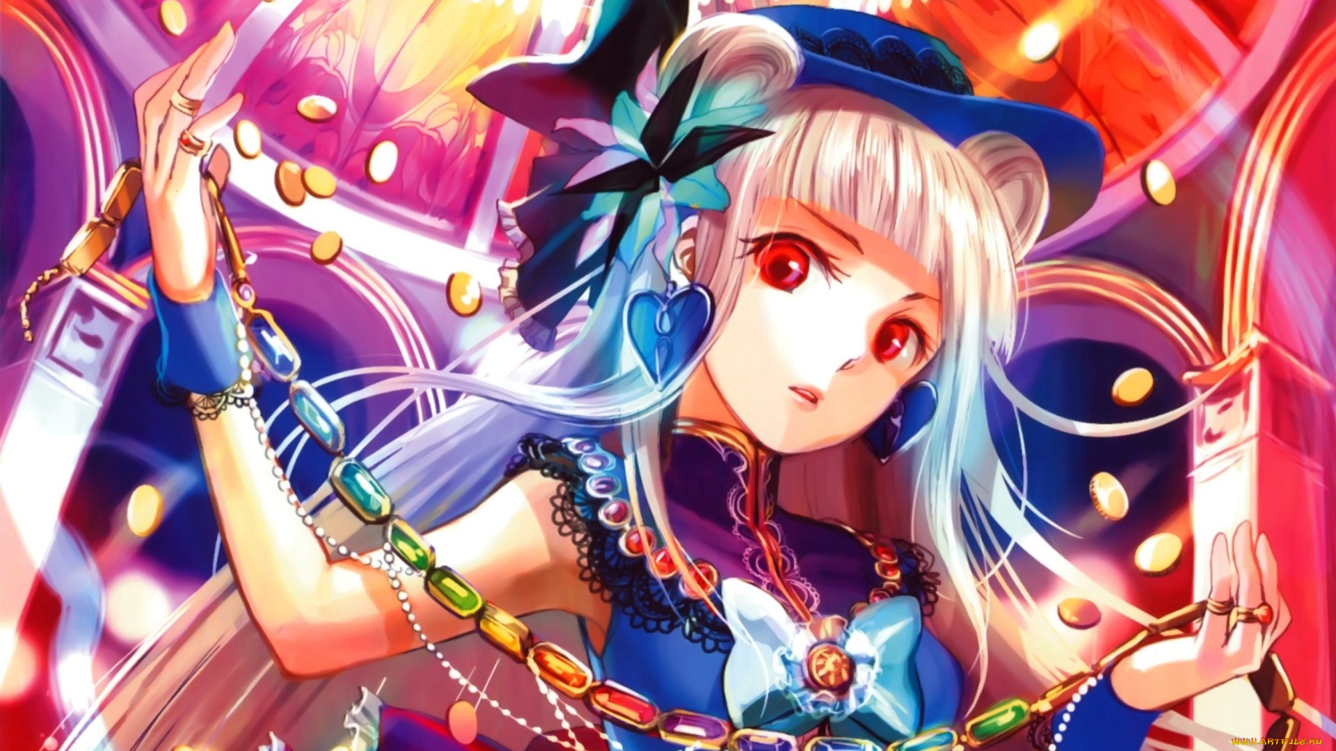 аниме, kaku-san-sei, million, arthur, девушка