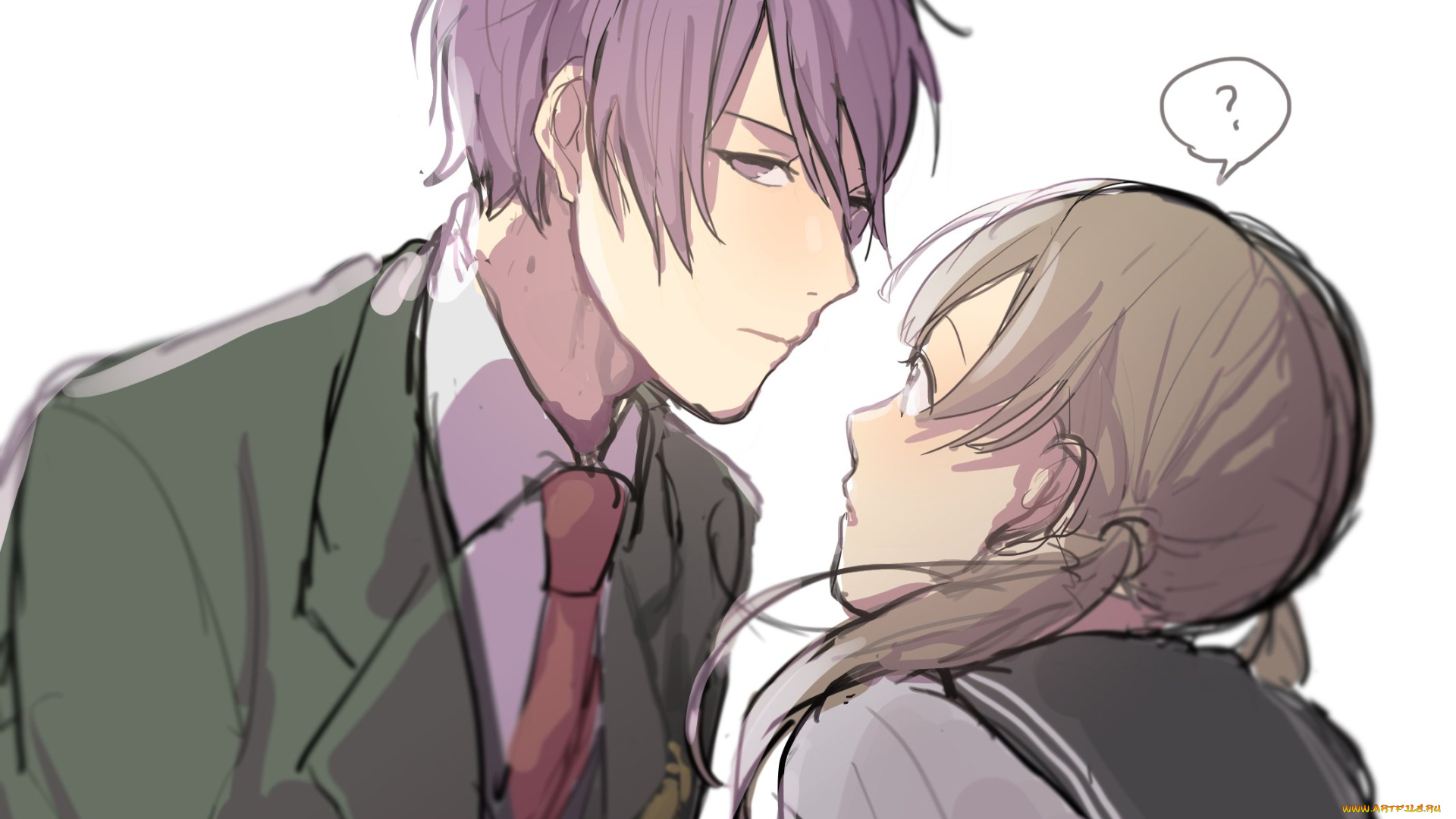 аниме, prince, of, stride, парень, девушка, принц, страйда