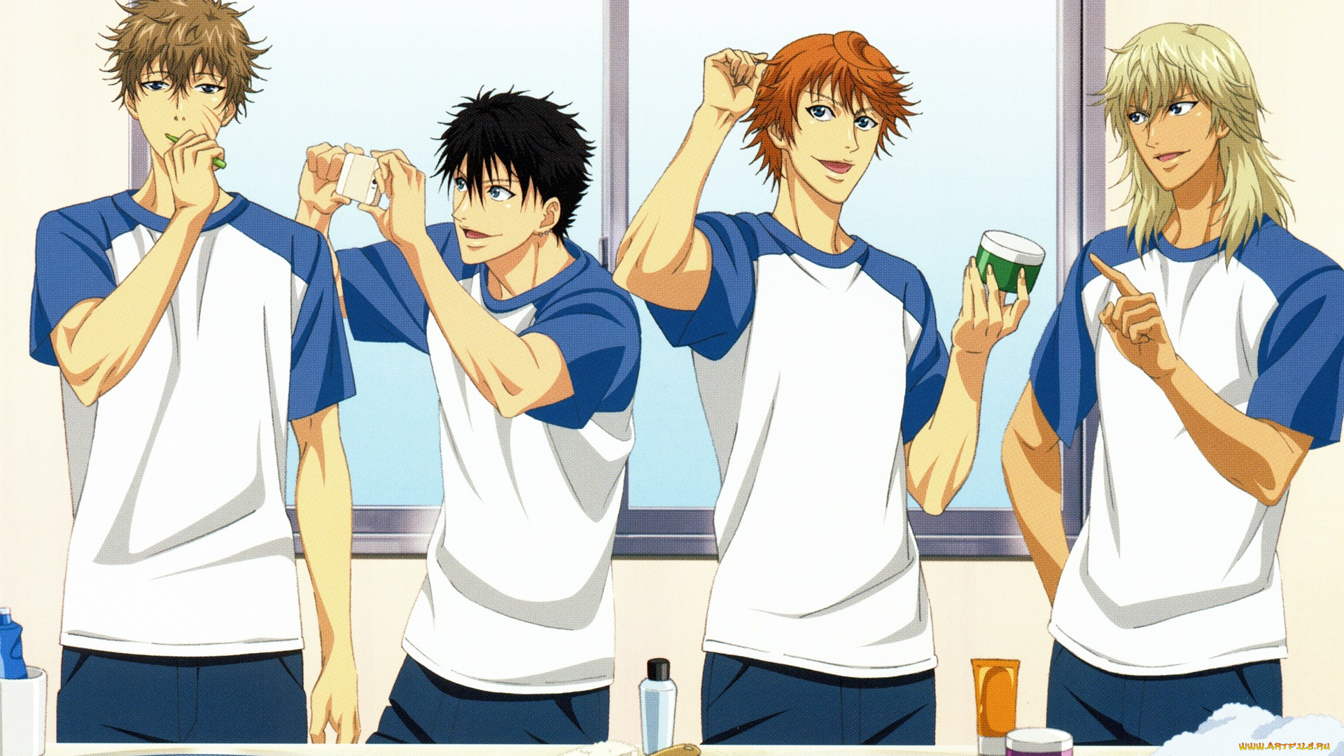 аниме, prince, of, tennis, спорт, парни