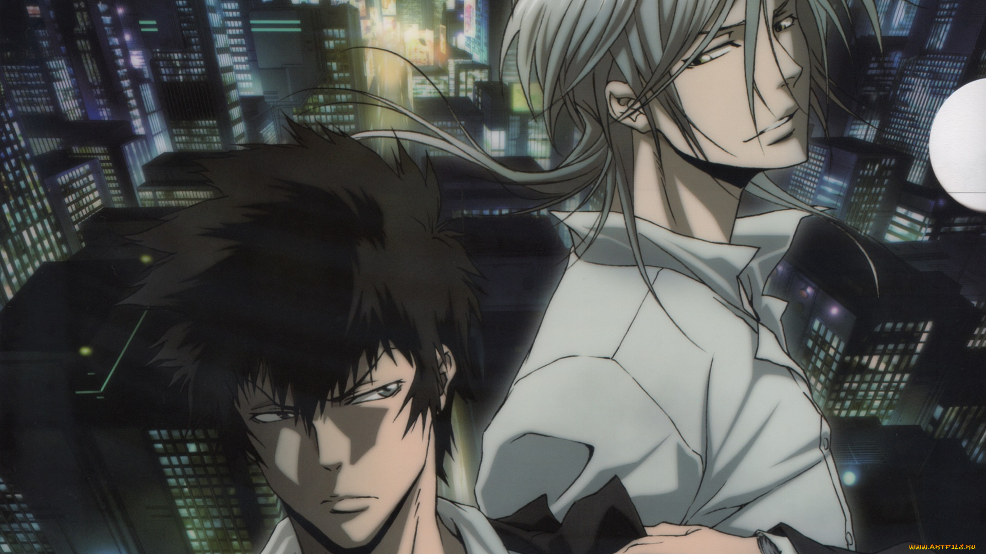аниме, psycho-pass, парни