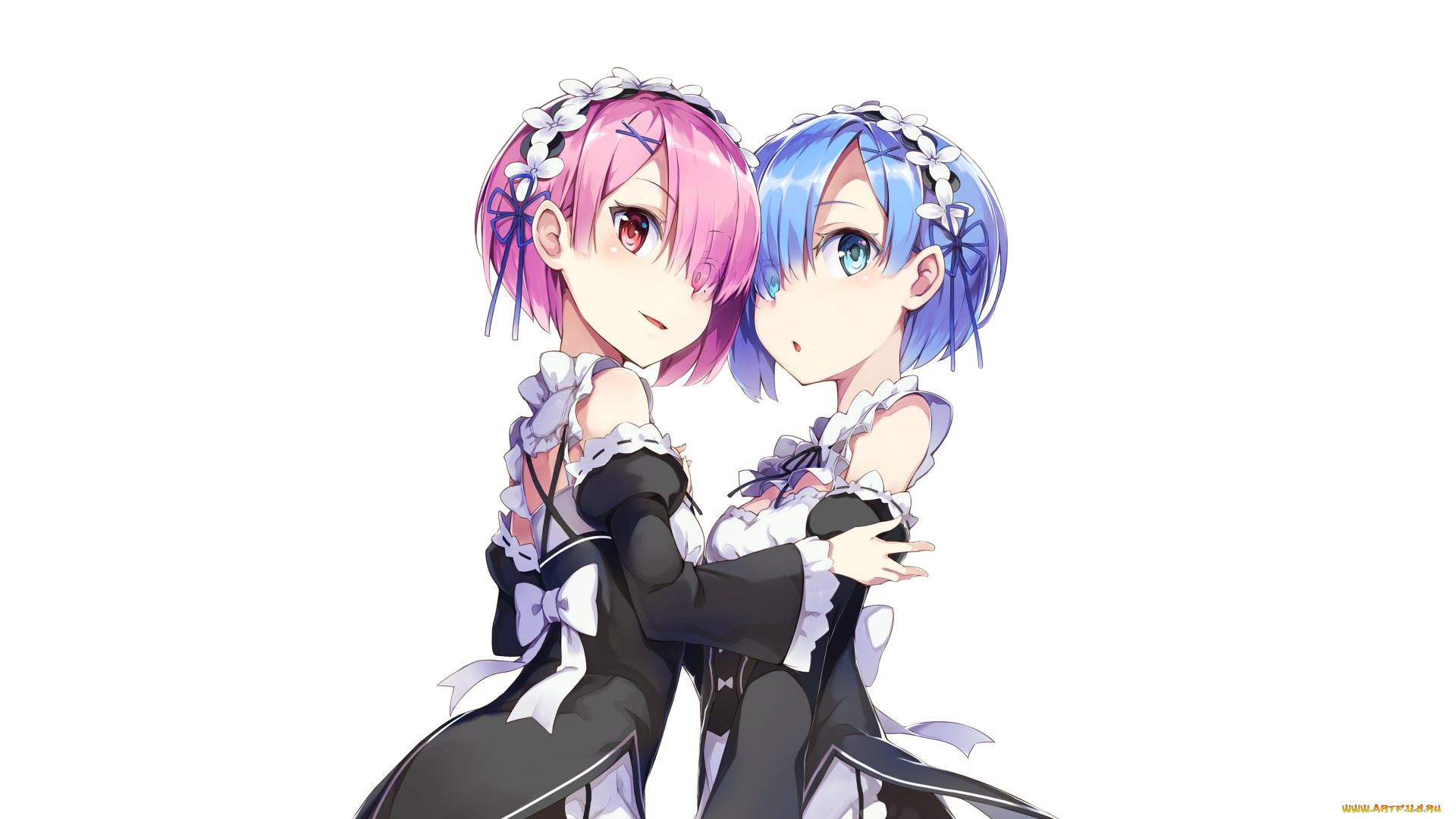 аниме, re, , zero, kara, hajimeru, isekai, seikatsu, девочки