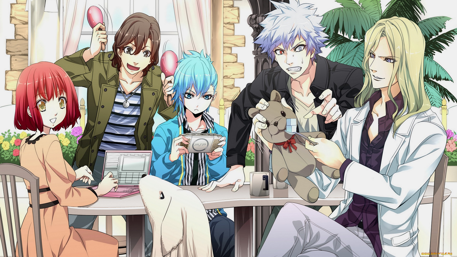 аниме, uta, no, prince-sama, парни