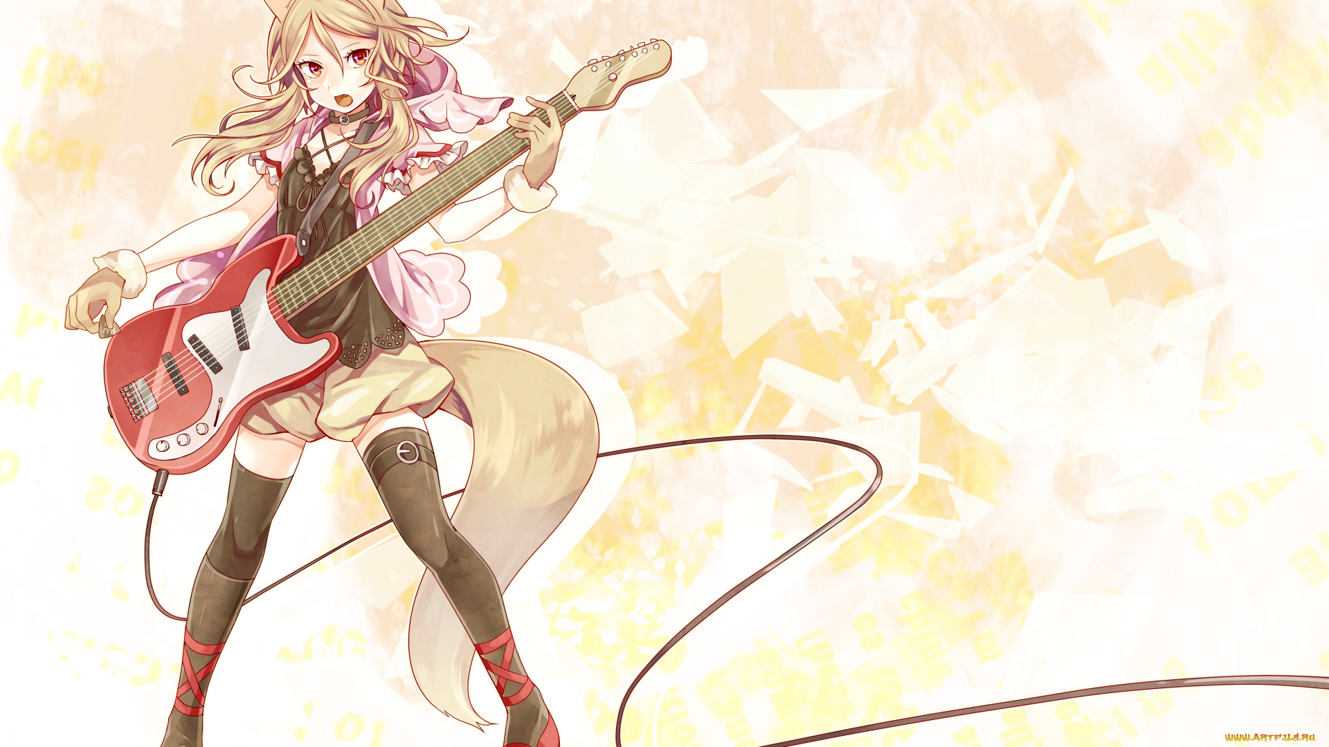 аниме, utau, девочка, музыка