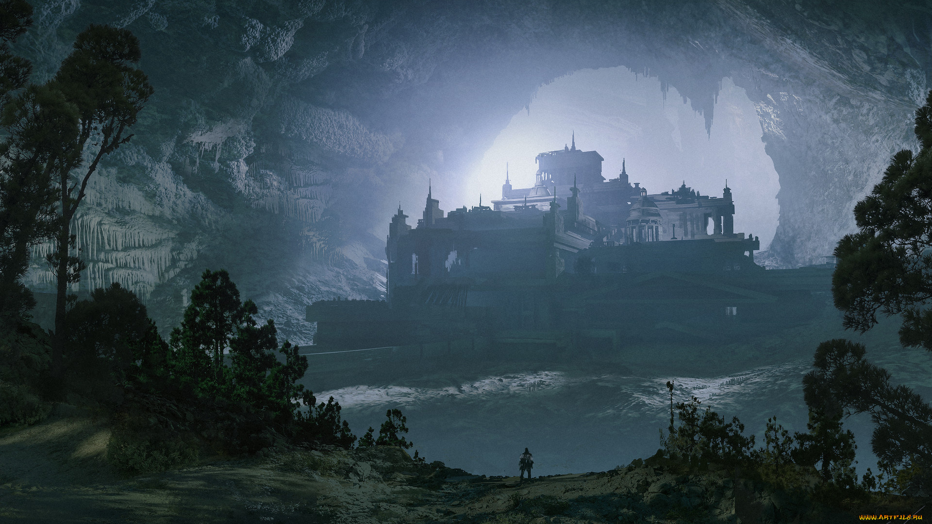фэнтези, замки, замок