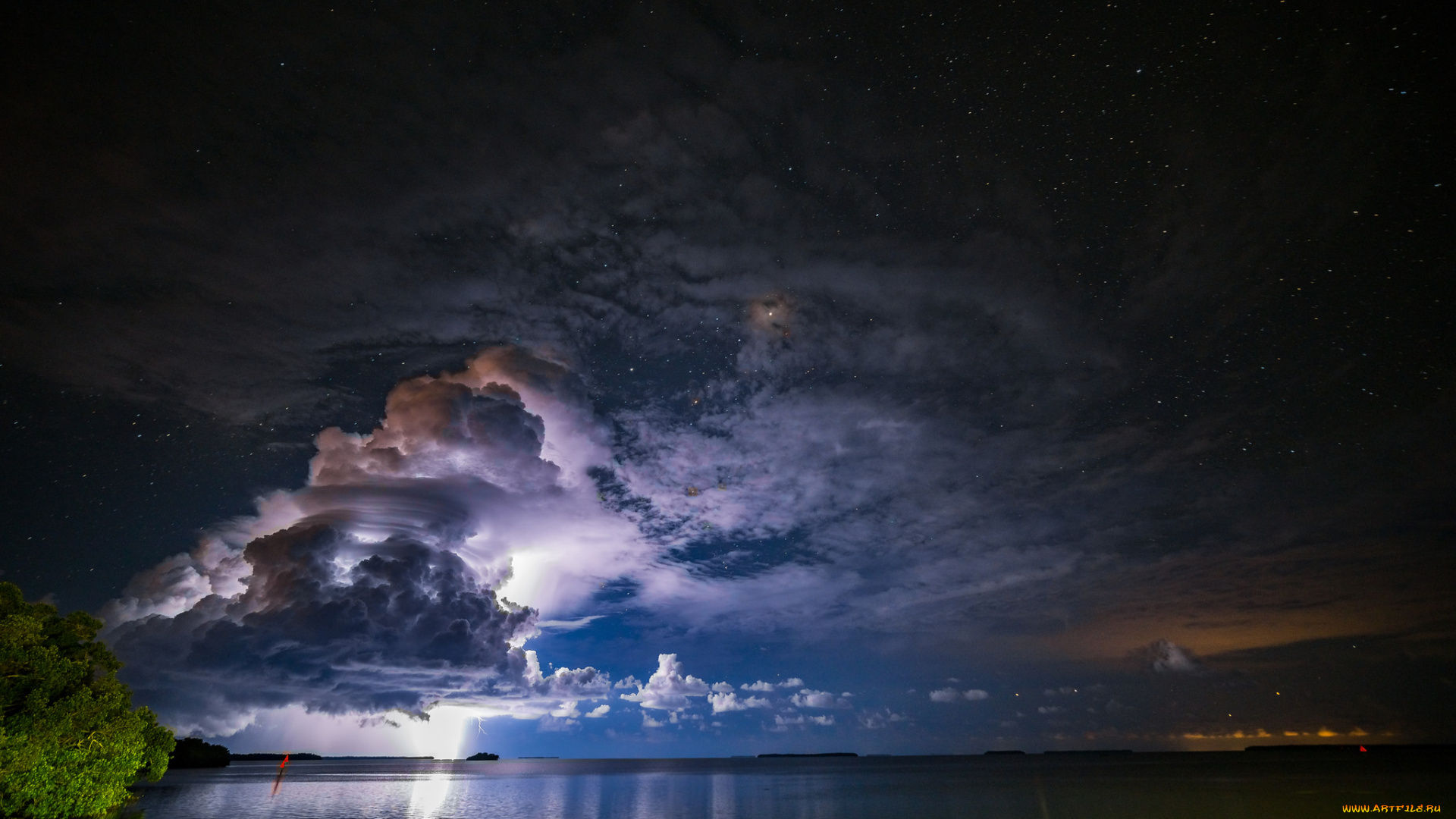 природа, стихия, шторм