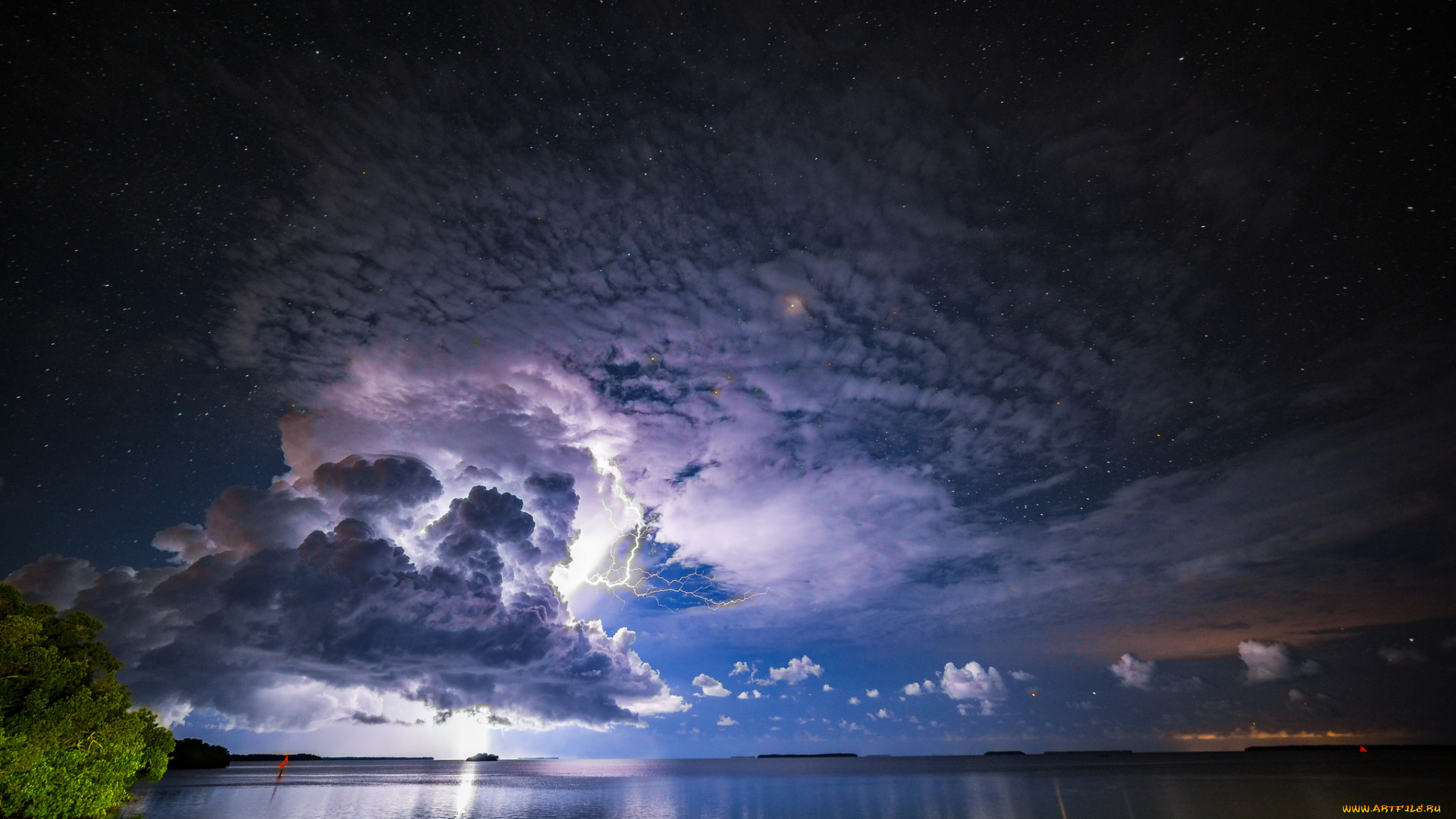 природа, стихия, шторм