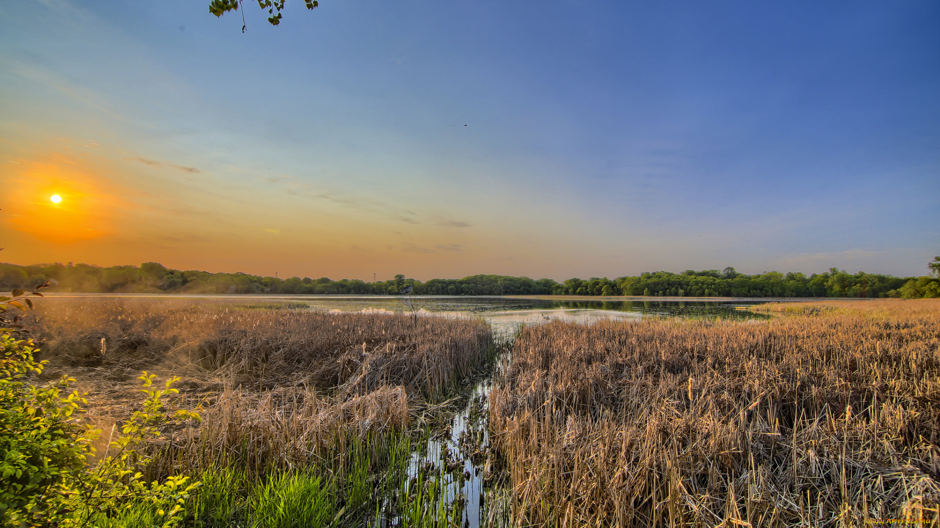 природа, восходы, закаты, рассвет