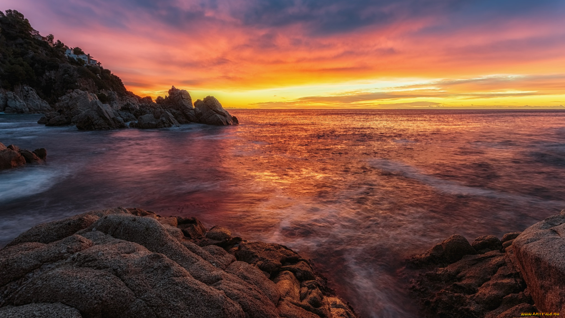 природа, восходы, закаты, рассвет