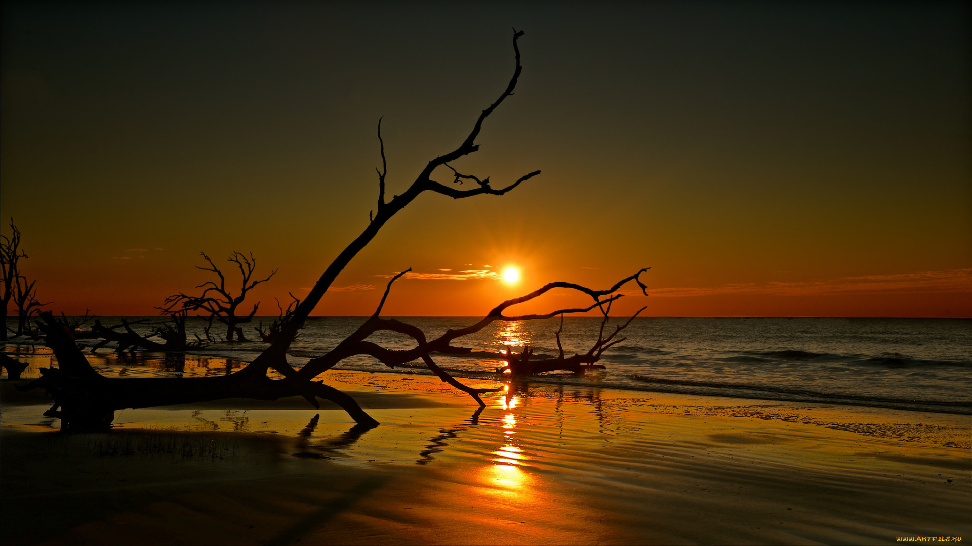 природа, восходы, закаты, рассвет