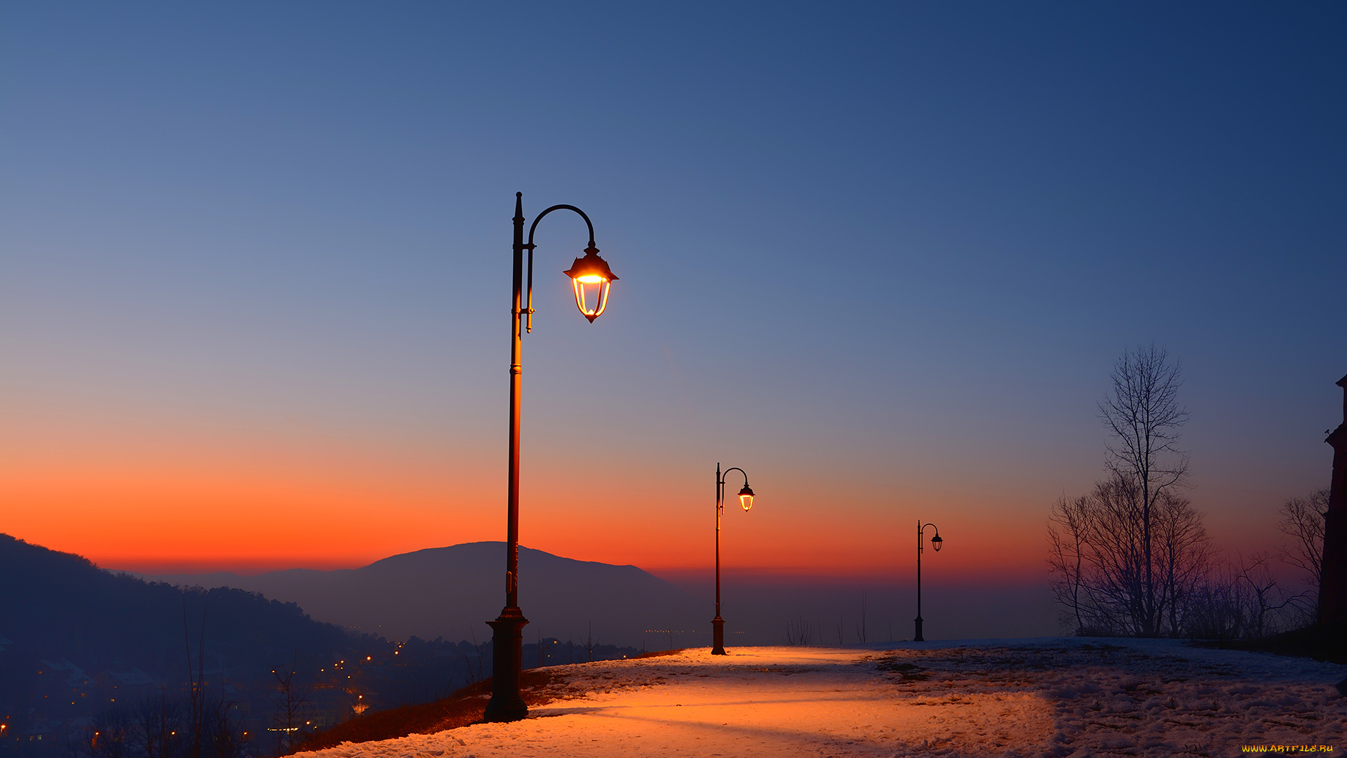 разное, осветительные, приборы, ночь, фонари