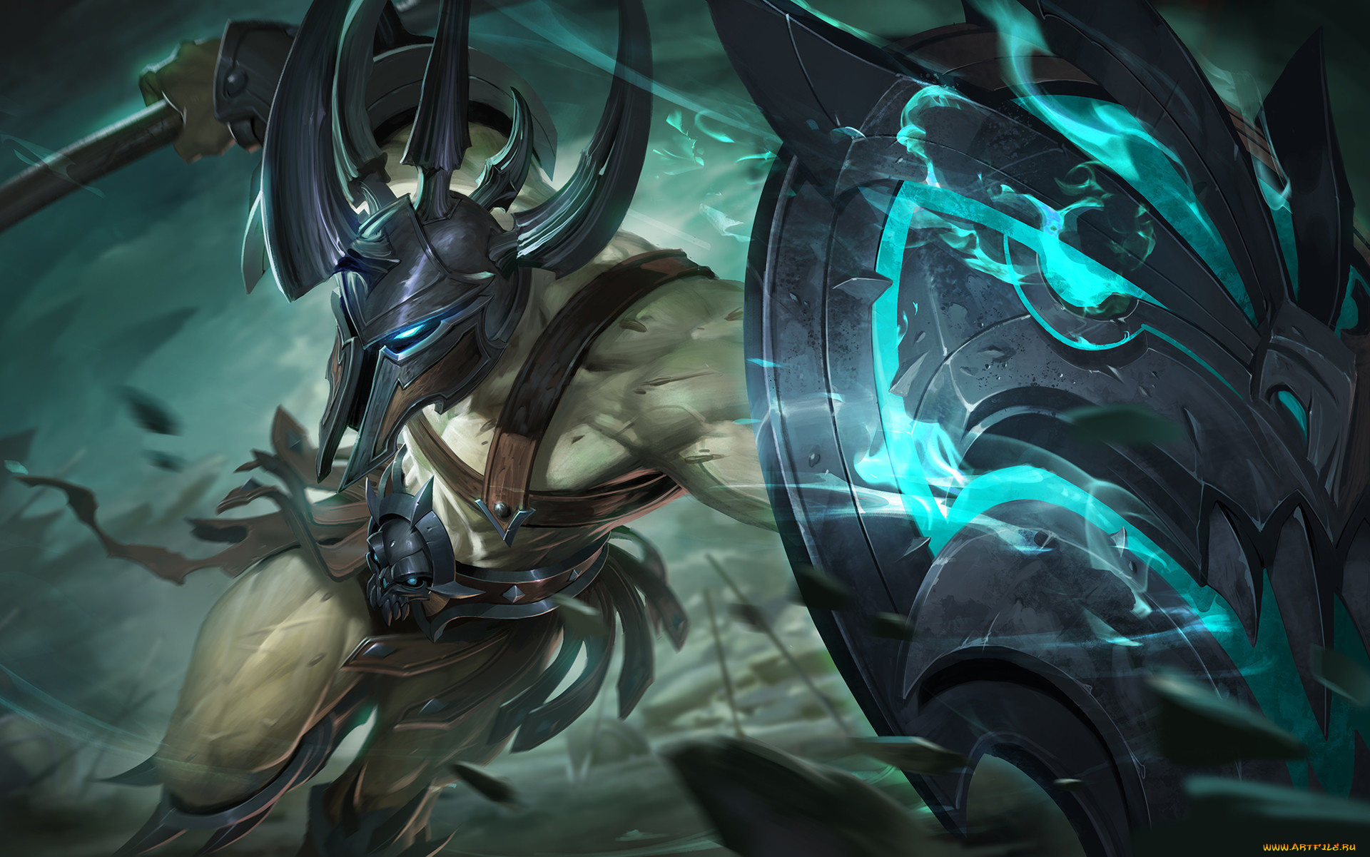 фэнтези, люди, воин