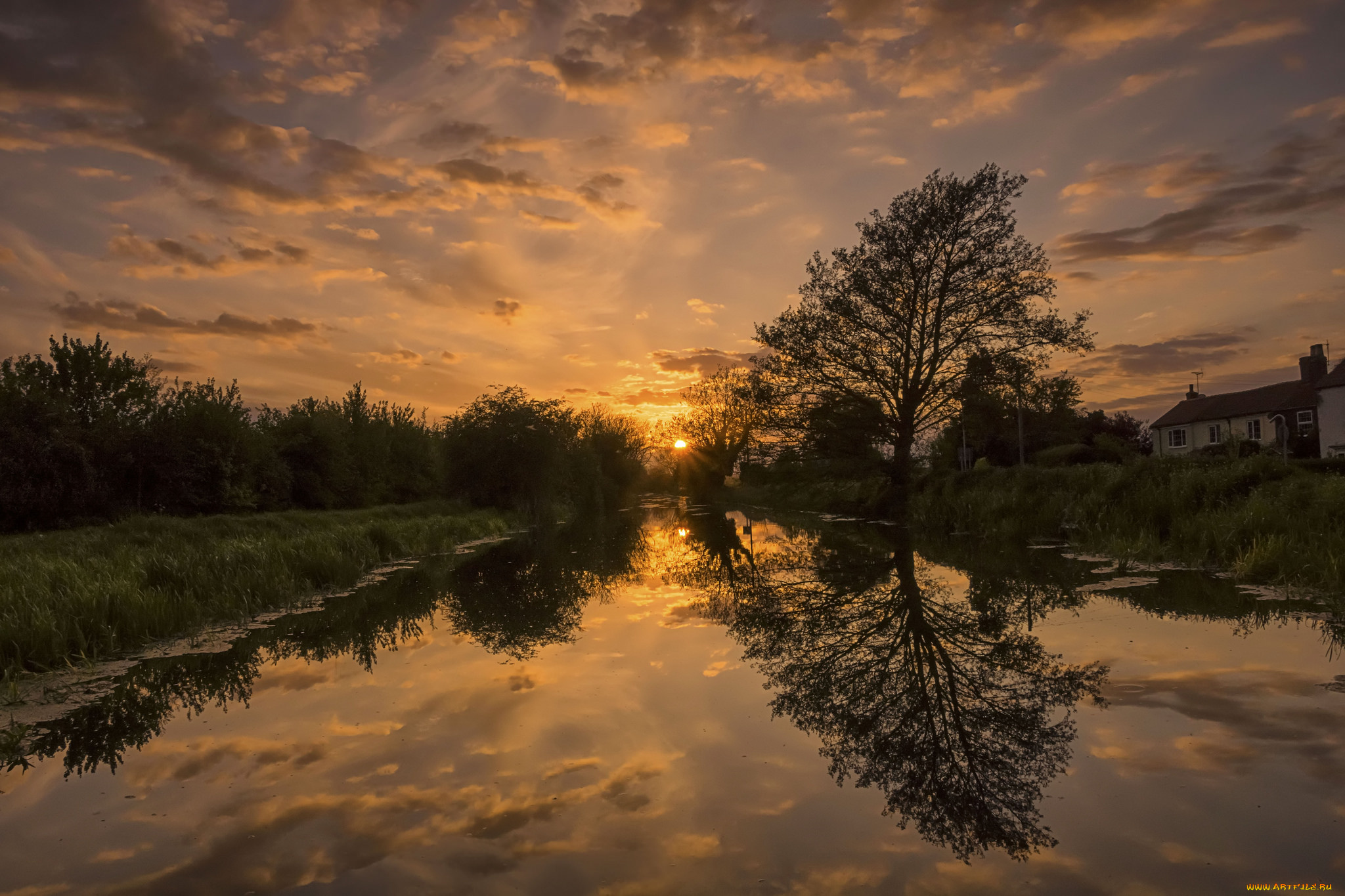 природа, восходы, закаты, рассвет